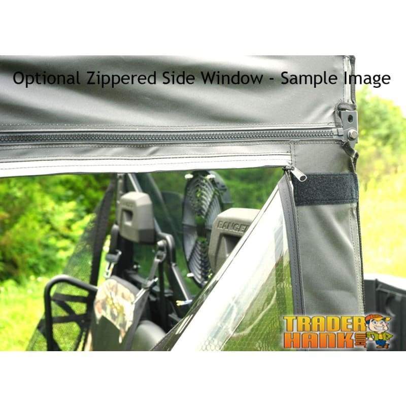 Ranger Diesel Crew Full Cab Enclosure with Aero-Vent Windshield 2011-2014 | RANGER-CAB-ENCLOSURE-DIESEL-FULLSIZE-ROUND-BARS-11-14 - Free 