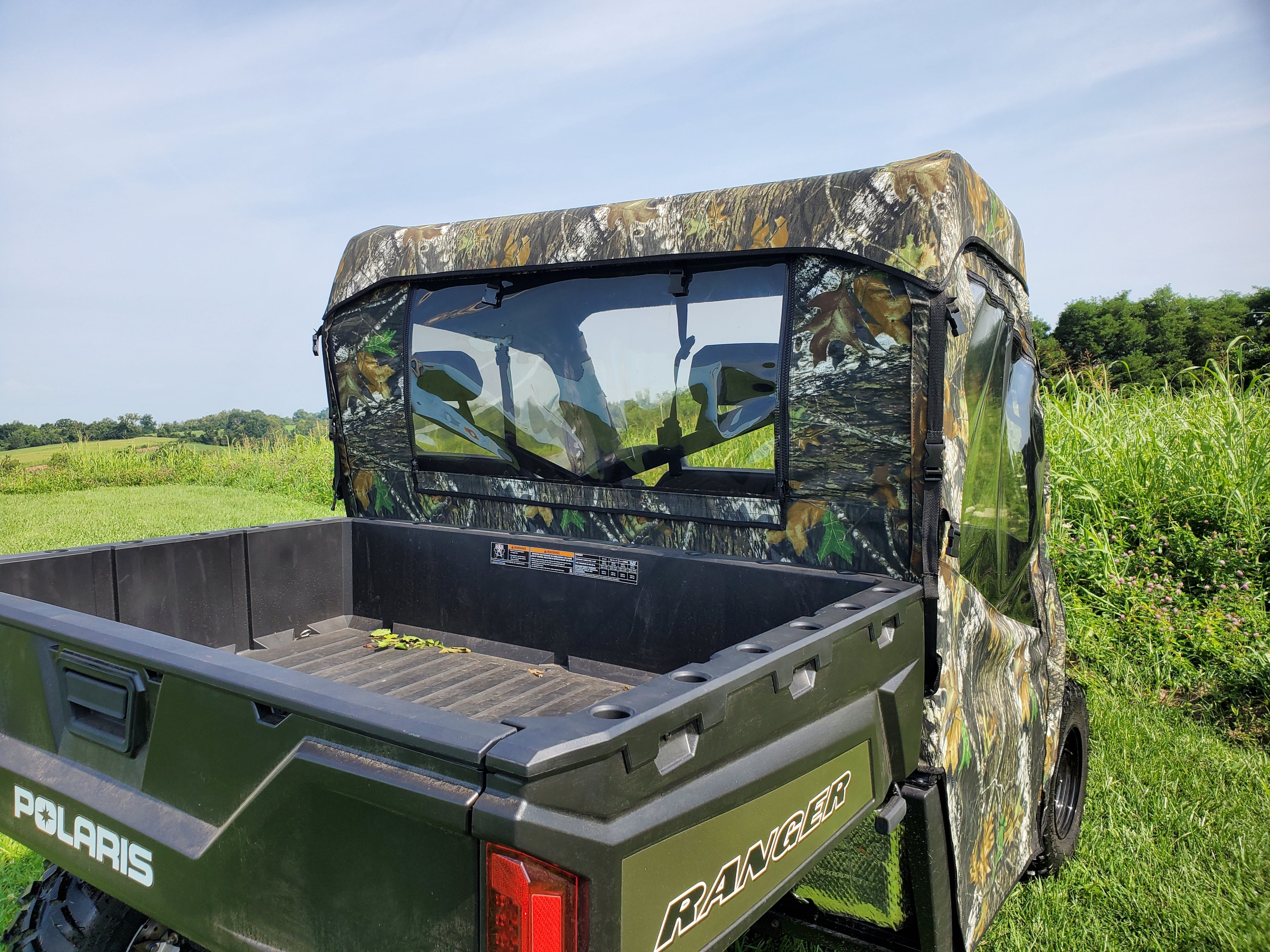 Polaris Ranger Full-Size 570 3-Passenger - Full Cab Enclosure for Hard Windshield