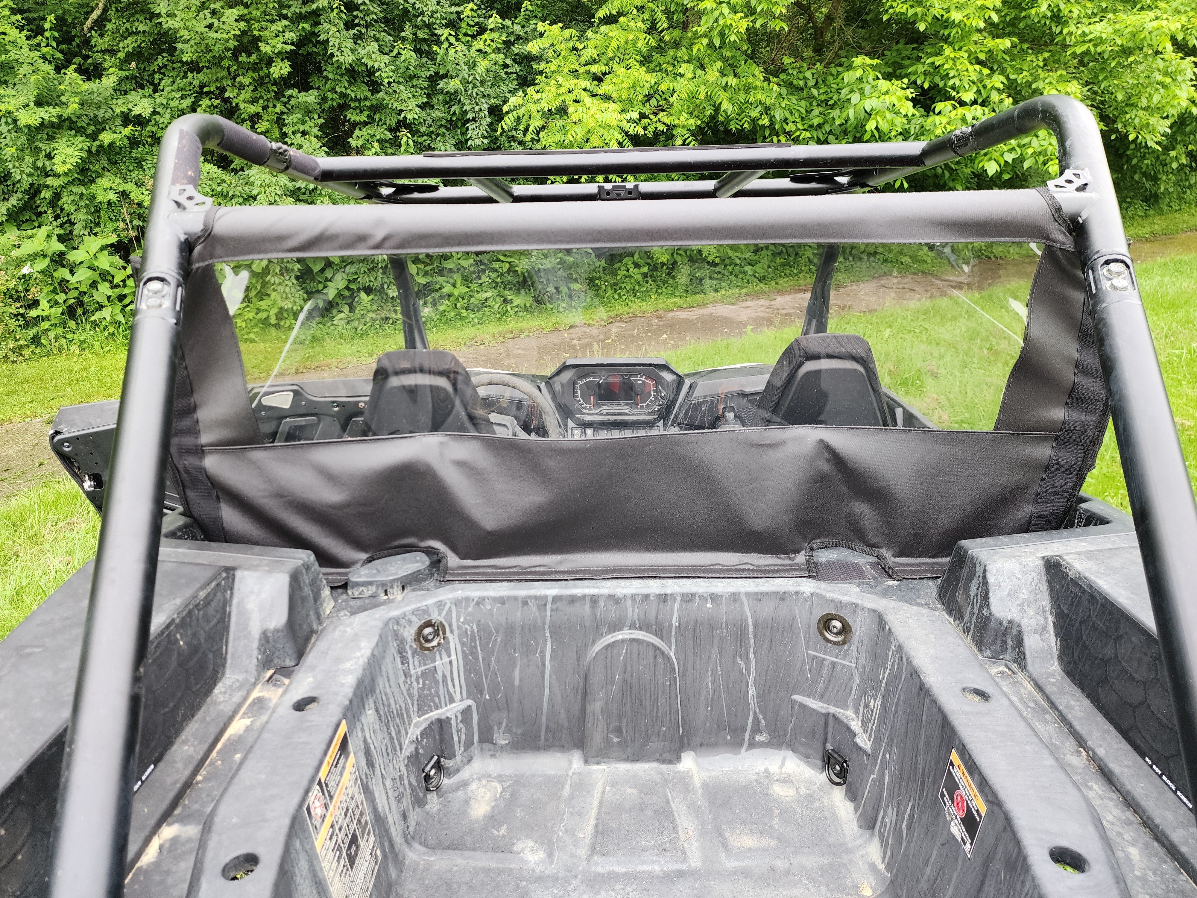 Polaris RZR XP 1000 - Canvas Back Panel