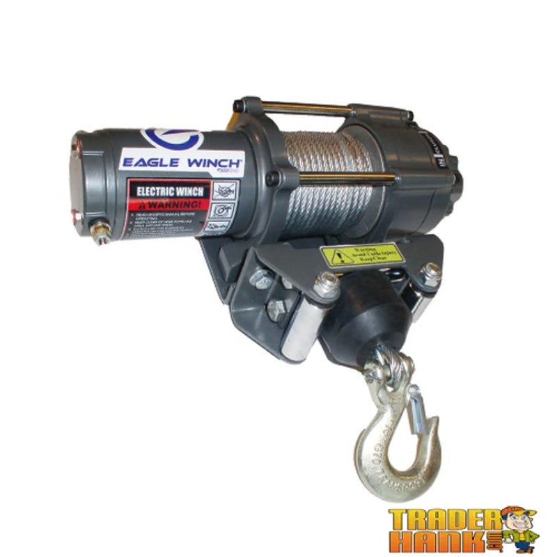 2500 lb Winch with Steel Cable | UTV Accessories - Free shipping