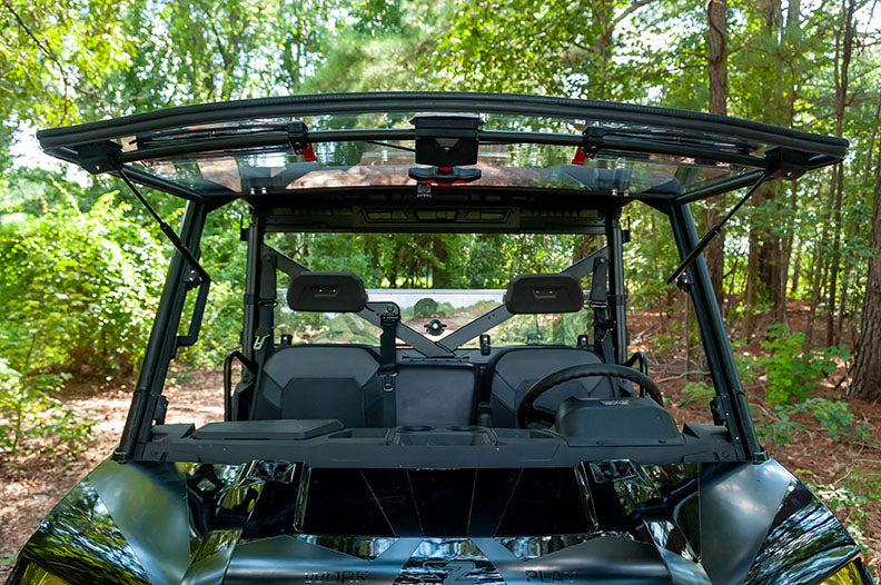 Polaris Ranger 500/570 Midsize Flip-Up Vented Scratch Resistant Windshield 2015-2022 | Free shipping