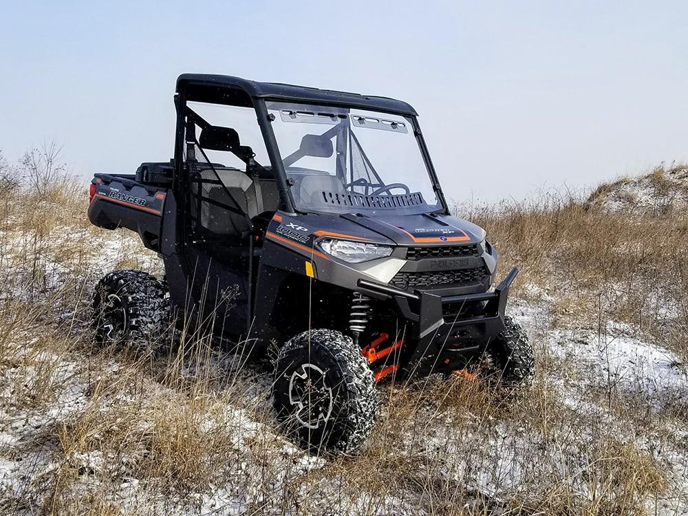 Spike Polaris Ranger XP 1000 Scratch Resistant Multi-Vent Windshield | UTV ACCESSORIES - Free shipping