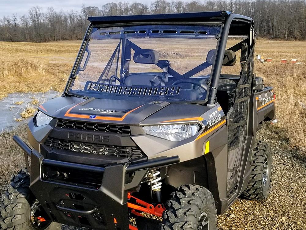 Spike Polaris Ranger XP 1000 Scratch Resistant Multi-Vent Windshield | UTV ACCESSORIES - Free shipping