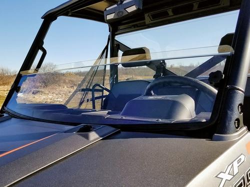 Polaris Ranger XP 900 Spike Front Half Windshield - Hard Coat | UTV ACCESSORIES - Free shipping