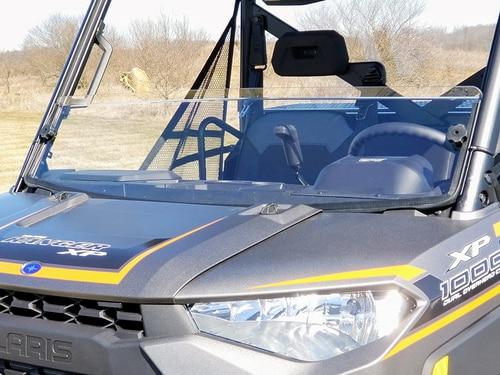 Polaris Ranger XP 900 Spike Front Half Windshield - Hard Coat | UTV ACCESSORIES - Free shipping