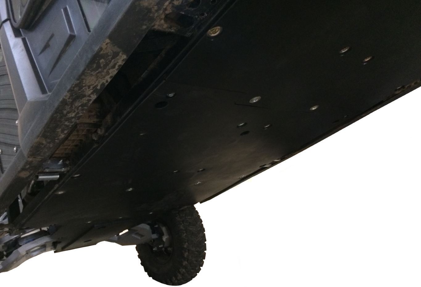 Polaris Ranger Crew XP 1000 Ricochet 13-Piece Complete Aluminum or with UHMW Skid Plate Set | Ricochet Skid Plates - Free Shipping