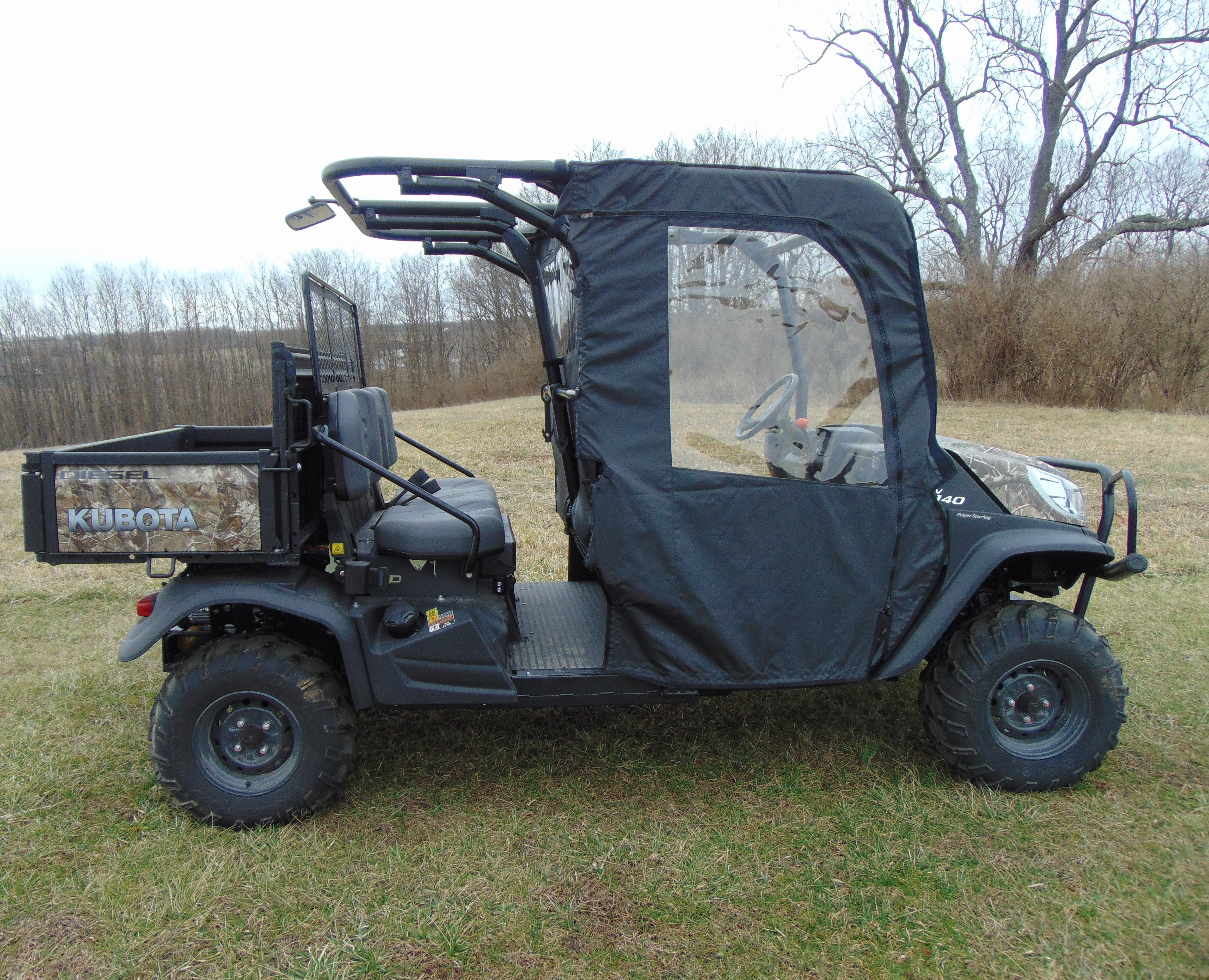 Kubota RTV X1140 - Front Door/Center Panel Combo (To Enclose Front Half Only)