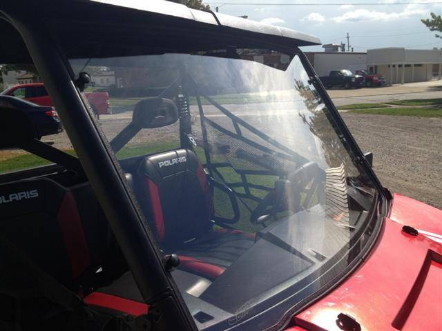 Polaris Ranger Full Size (Pro-fit Cage) Hard Coated Full Windshield