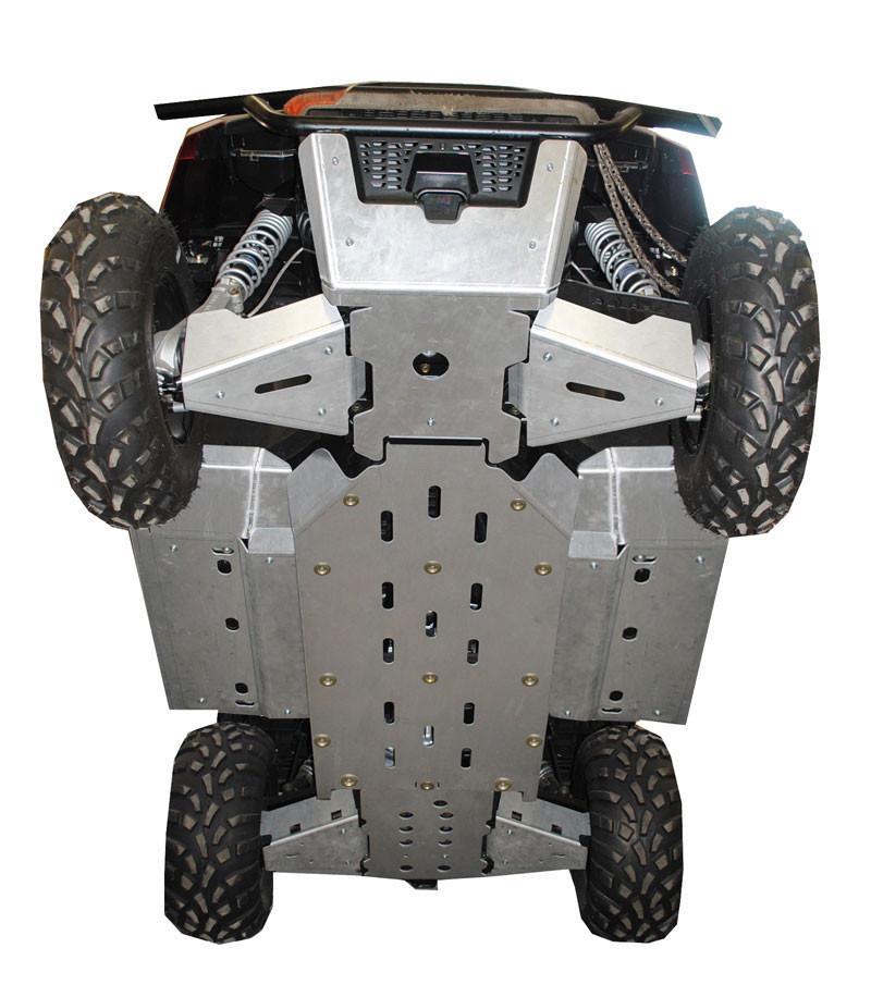 Polaris Ranger 700 Ricochet 9-Piece Complete Aluminum Skid Plate Set | Ricochet Skid Plates - Free Shipping