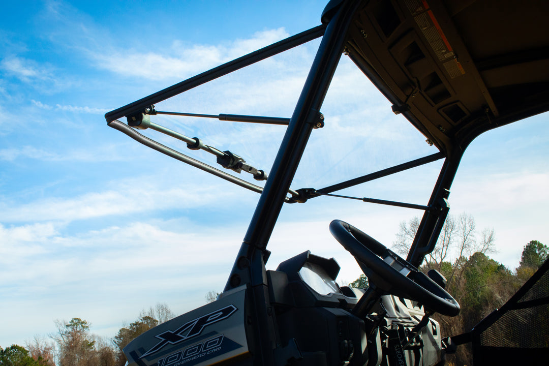 Polaris Ranger 1000 Velocity Flip Up Front Windshield 2020-2022 | UTV Accessories - Free shipping