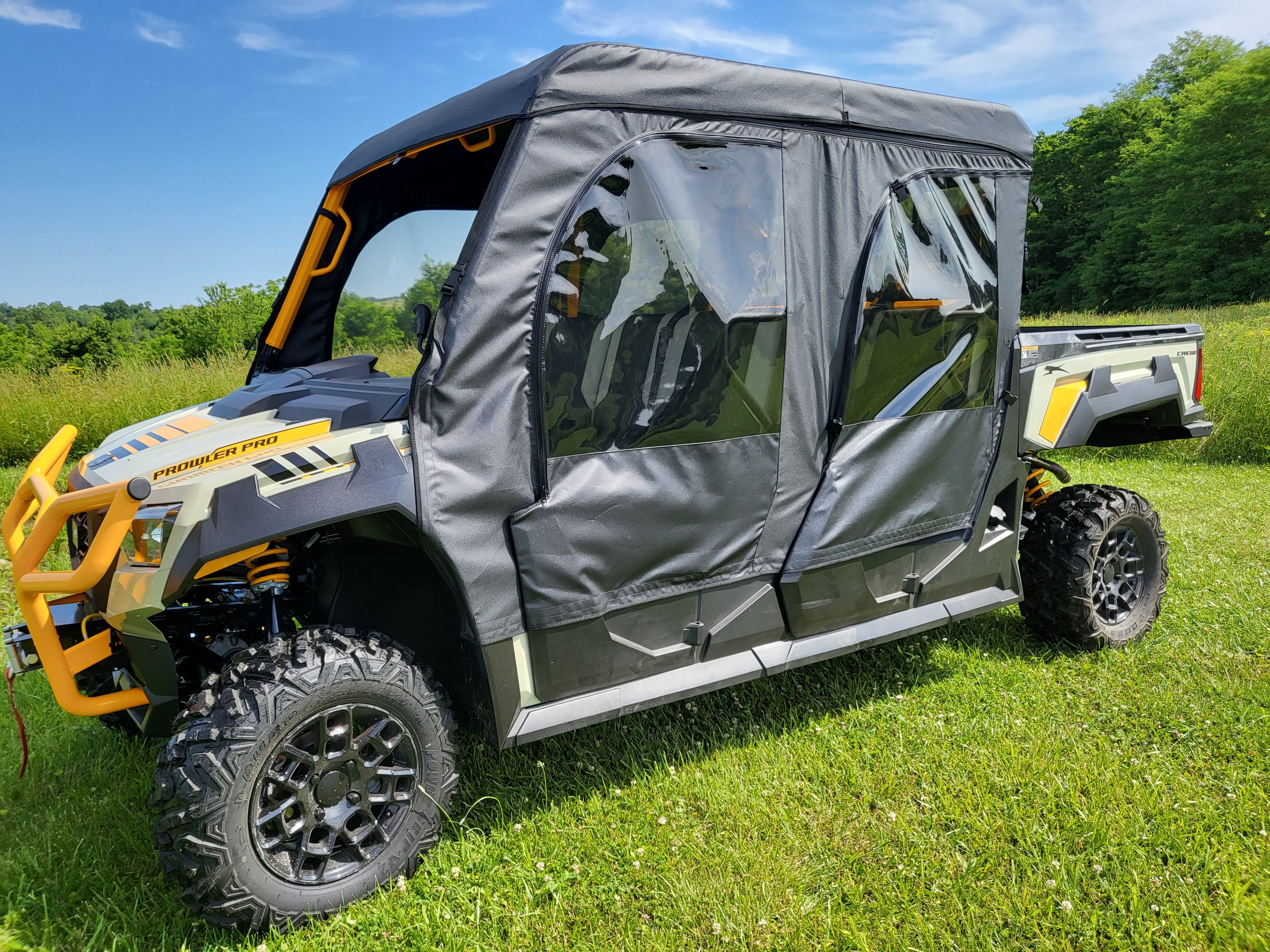 Arctic Cat Prowler PRO Crew - Full Cab Enclosure for Hard Windshield (Upper Doors)