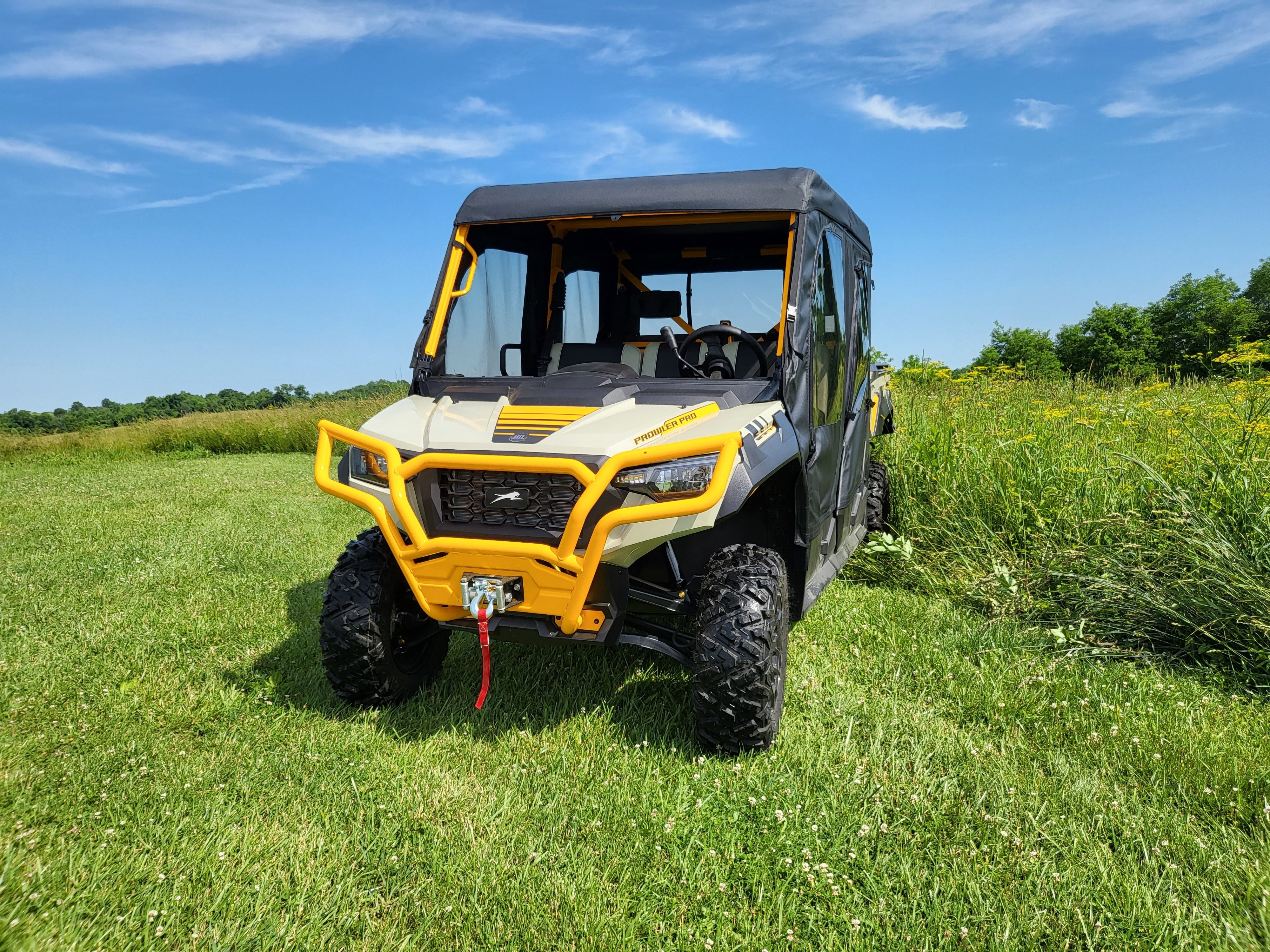 Arctic Cat Prowler PRO Crew - Full Cab Enclosure for Hard Windshield (Upper Doors)