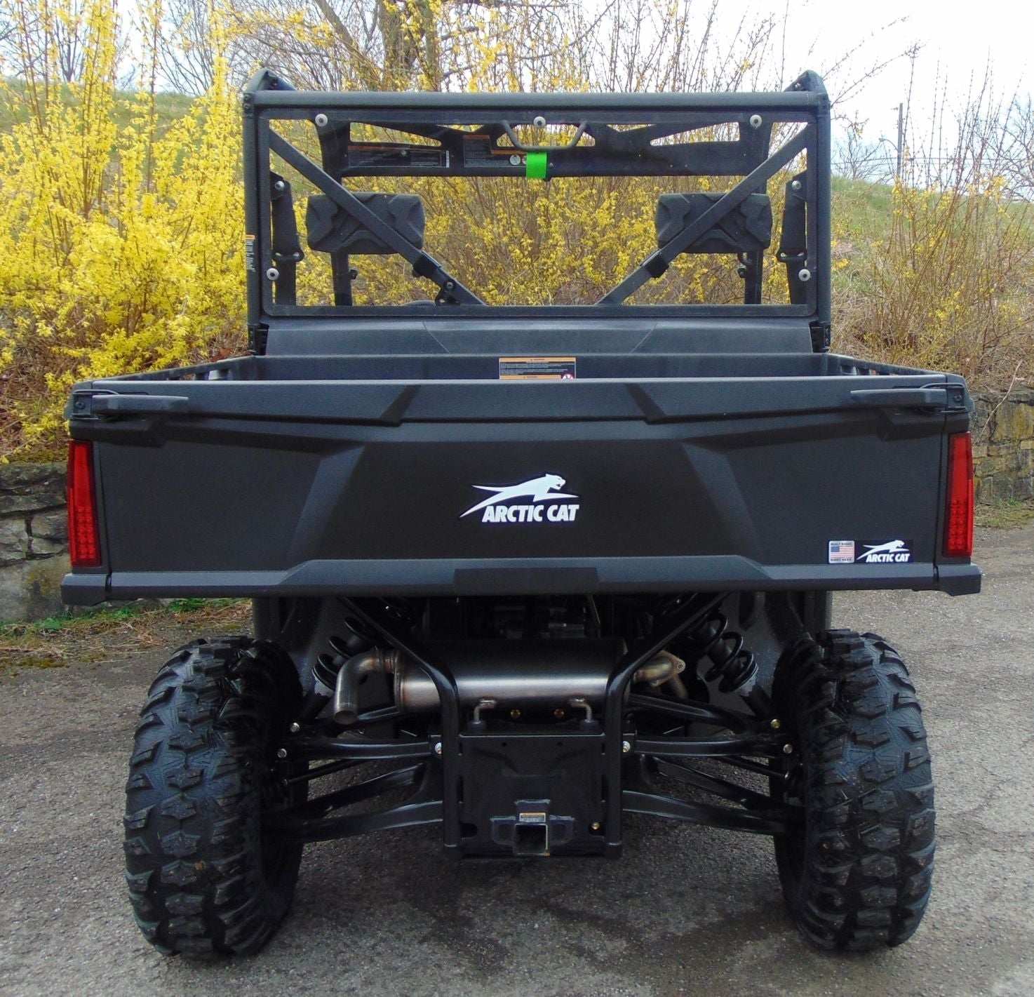 Arctic Cat Prowler PRO - Lexan Back Panel with Vent Option