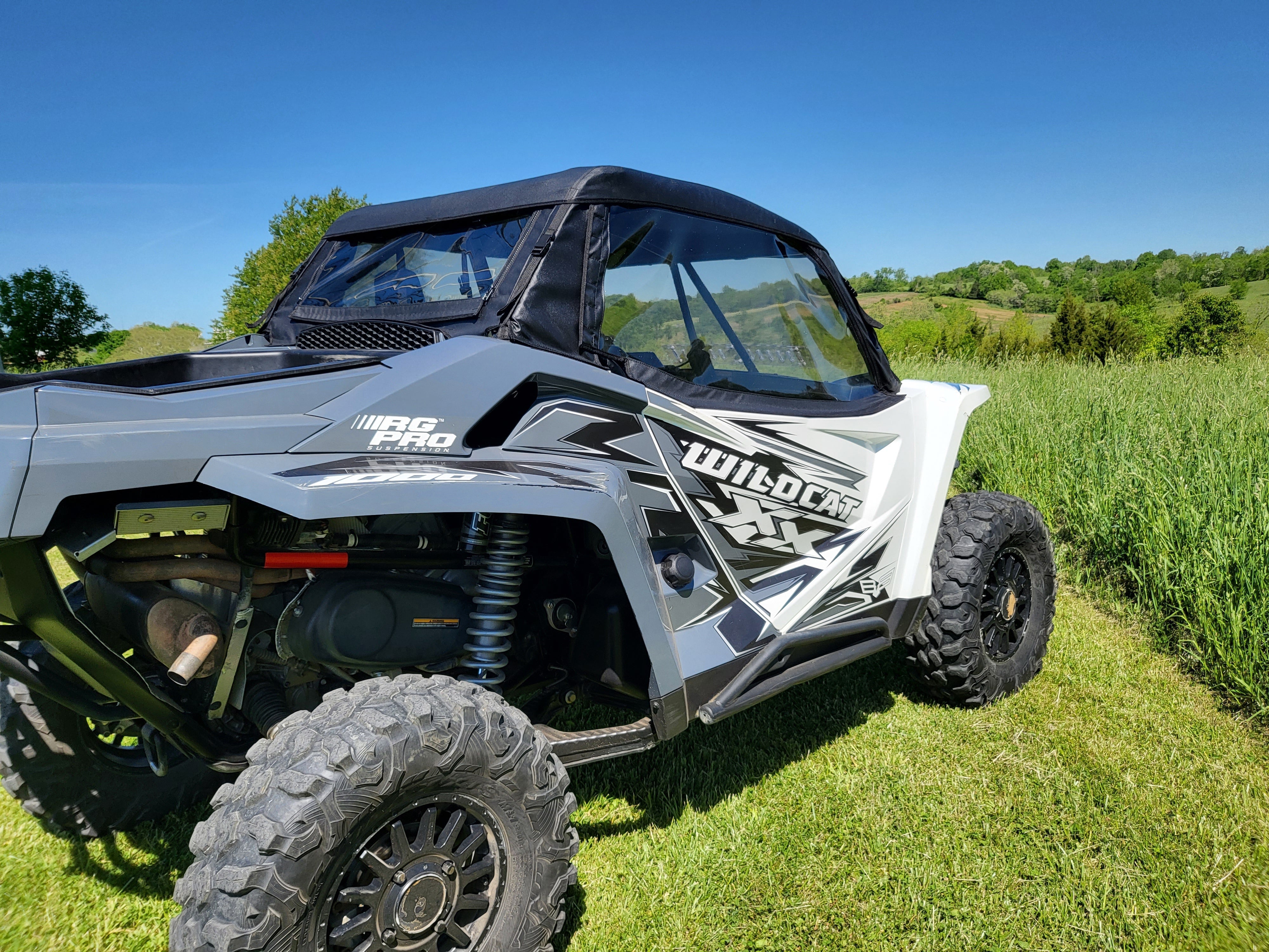 Arctic Cat Wildcat XX 2-Seater - Full Cab Enclosure for Hard Windshield (Upper Doors)