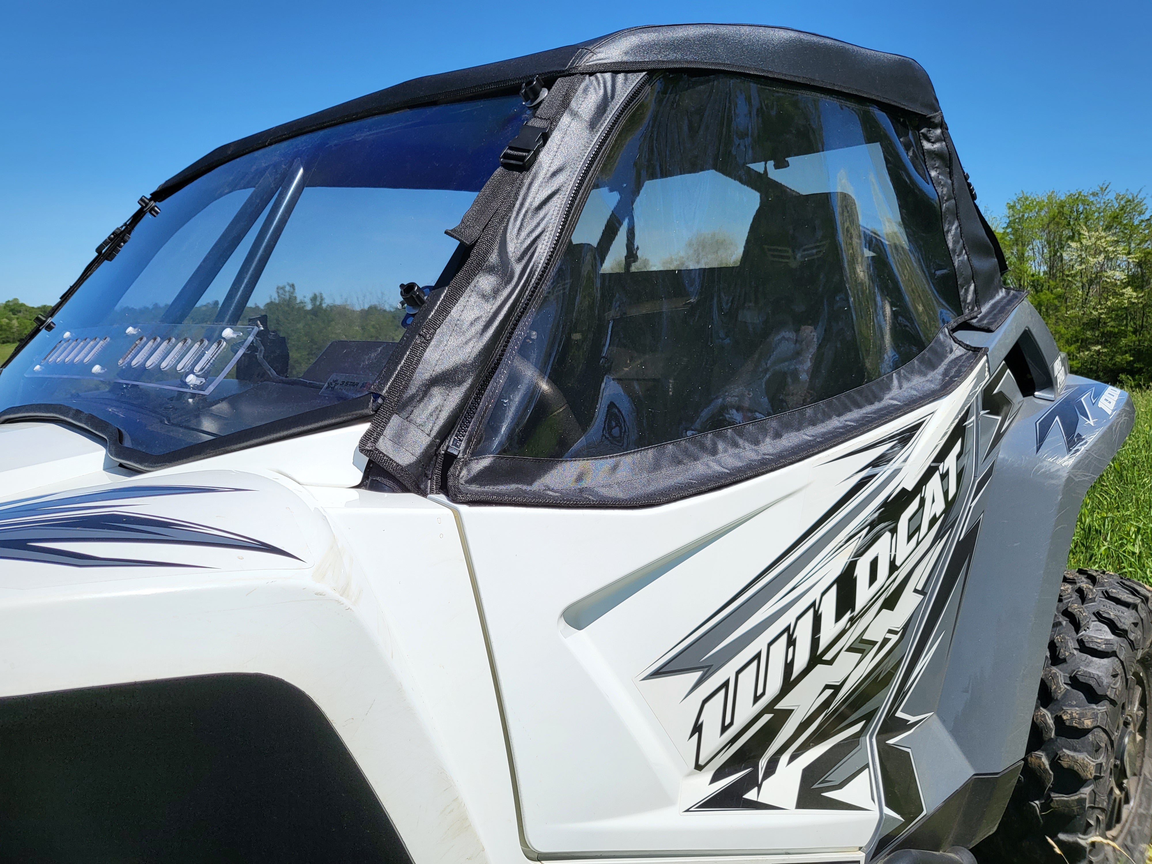 Arctic Cat Wildcat XX 2-Seater - Full Cab Enclosure for Hard Windshield (Upper Doors)