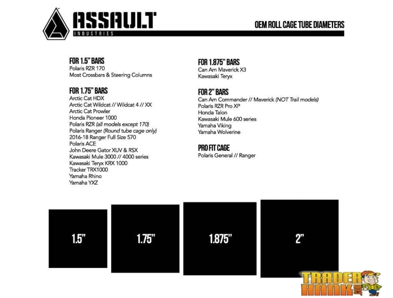 Assault Industries/Baja Designs Nighthawk LED Side Mirrors | Free shipping