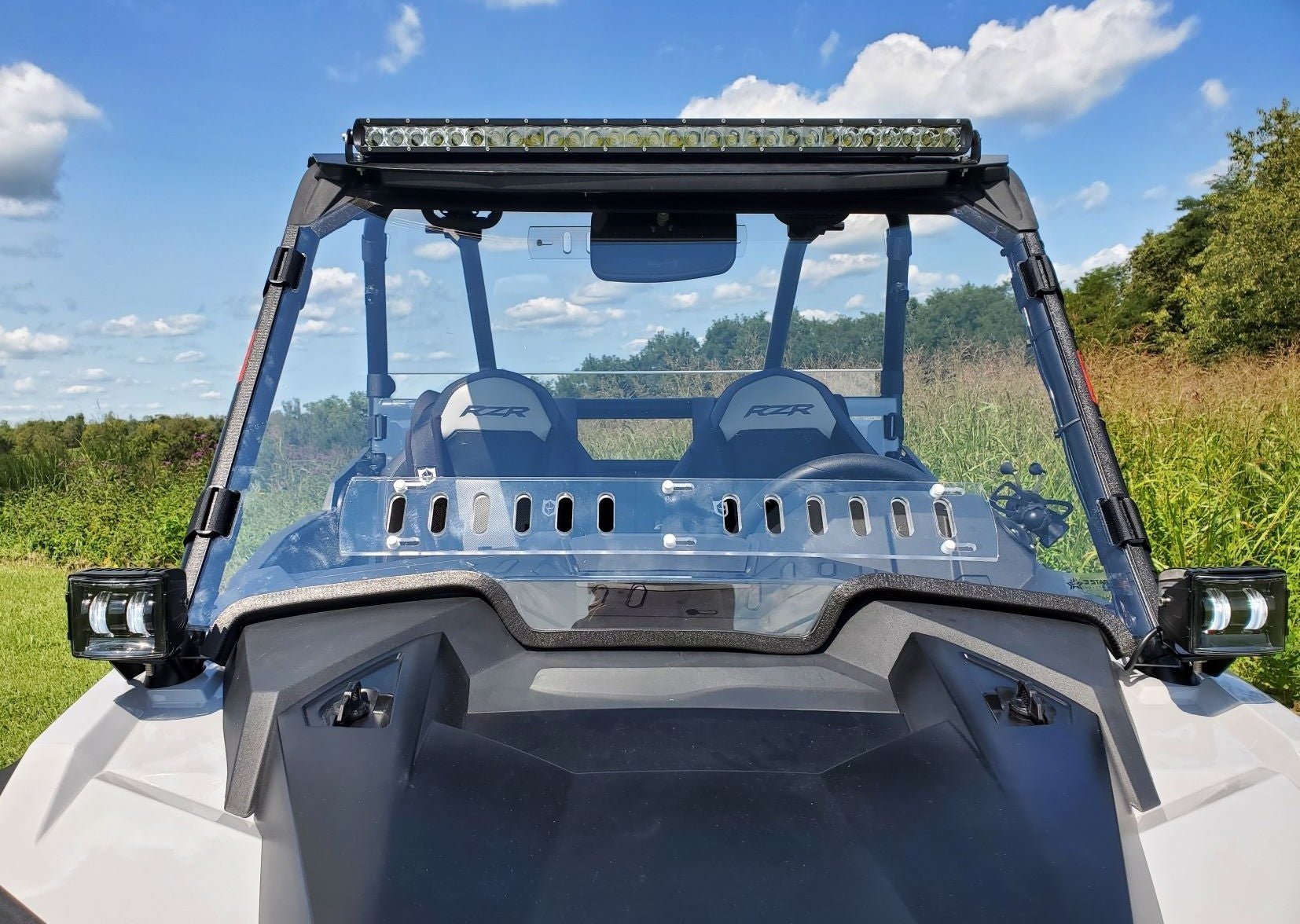 Polaris RZR XP 1000/XP Turbo - 1 Pc Scratch-Resistant Windshield