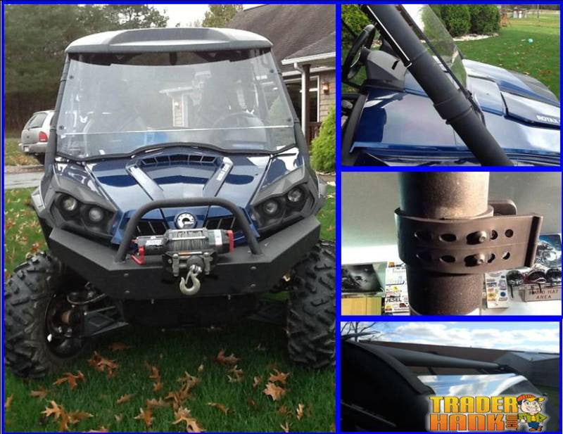 Can-Am Commander ’Cooter Brown’ Hard Coat Full Windshield (Fits: Max too) | UTV Accessories - Free shipping