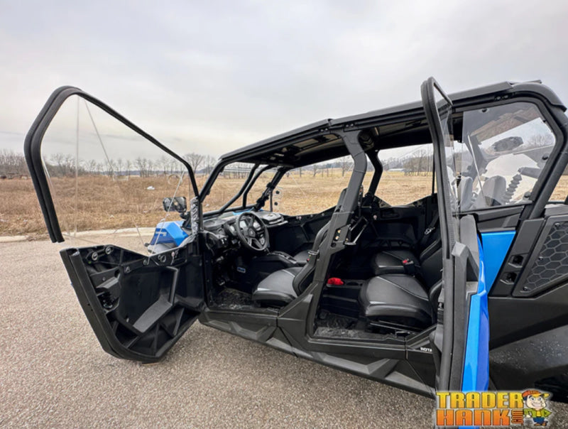 Can Am Commander MAX Venting Polycarbonate Upper Doors Kit | UTV Accessories - Free shipping