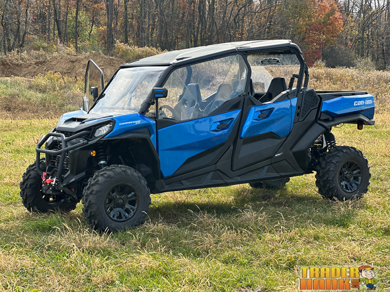 Can Am Commander MAX Venting Polycarbonate Upper Doors Kit | UTV Accessories - Free shipping