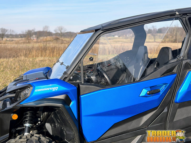 Can Am Commander Venting Polycarbonate Upper Doors Kit | UTV Accessories - Free shipping