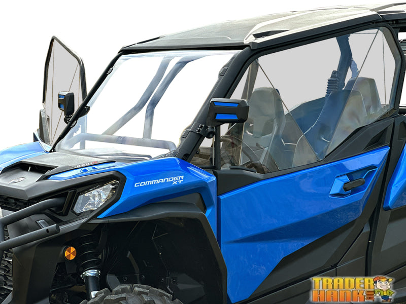 Can Am Commander Venting Polycarbonate Upper Doors Kit | UTV Accessories - Free shipping