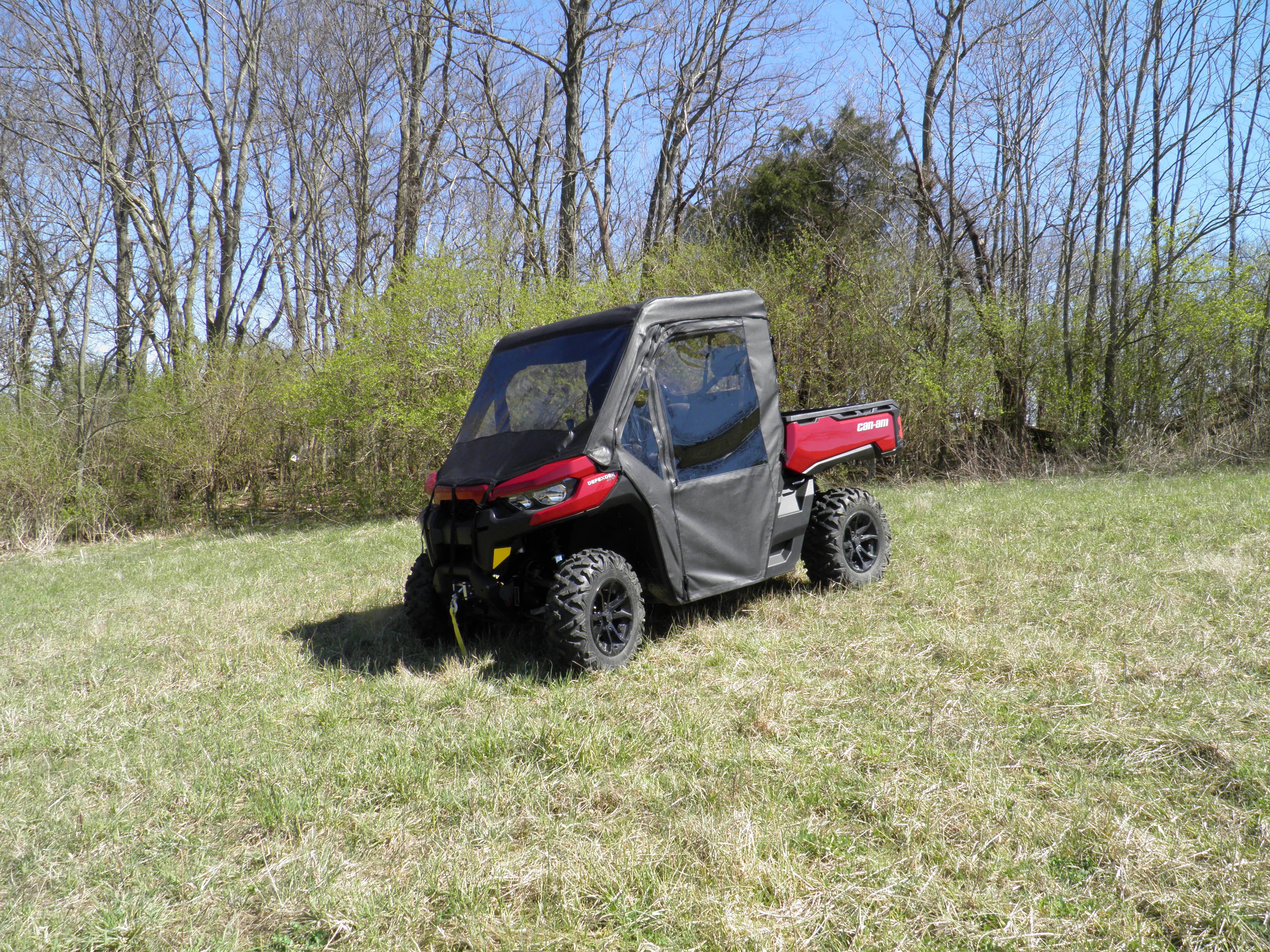 Can-Am Defender - Full Cab Enclosure with Vinyl Windshield