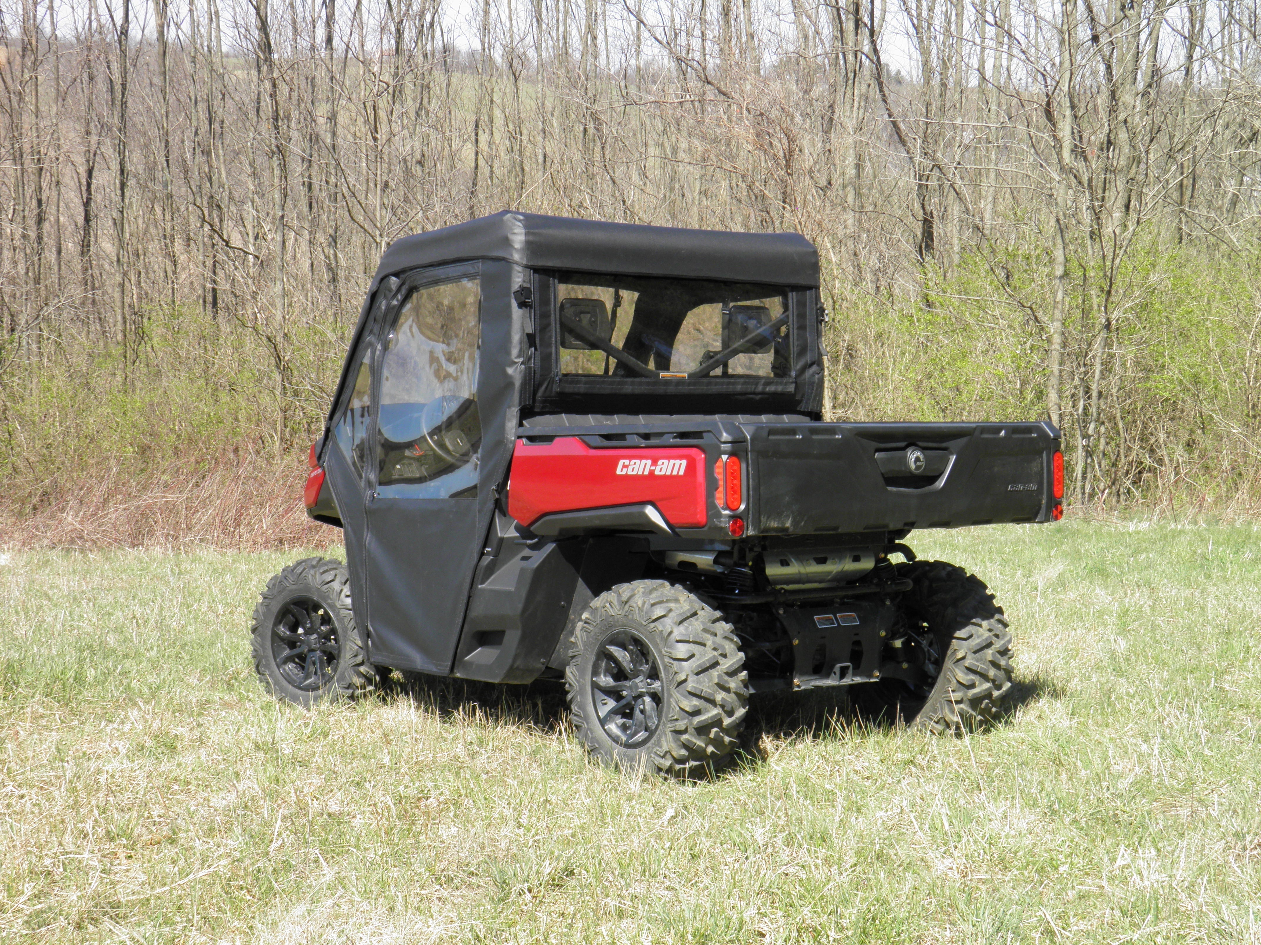 Can-Am Defender - Full Cab Enclosure with Vinyl Windshield