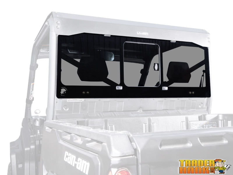 Can-Am Defender Glass Sliding Rear Windshield | UTV Accessories - Free shipping