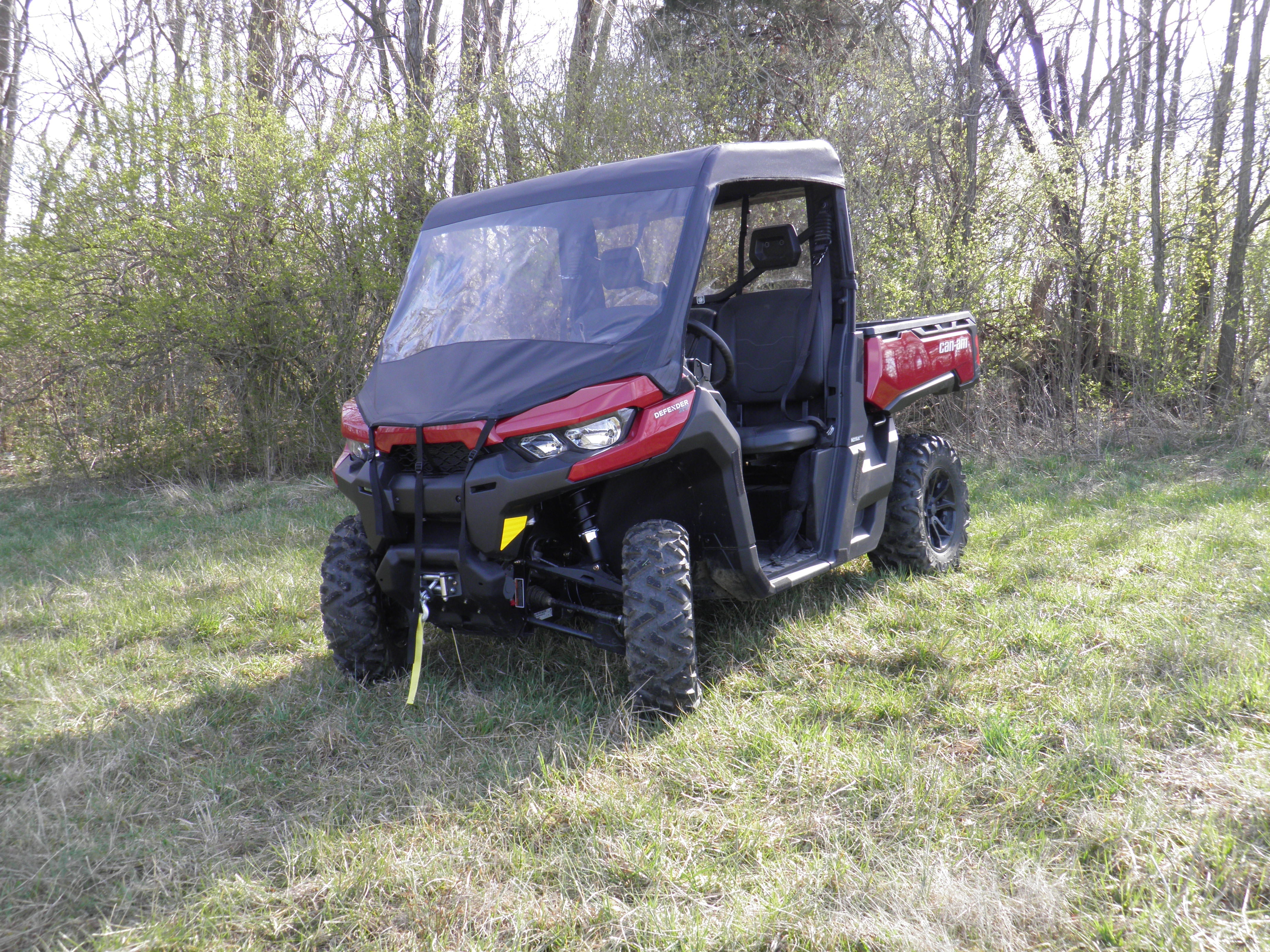 Can-Am Defender - Vinyl Windshield/Top/Rear Combo