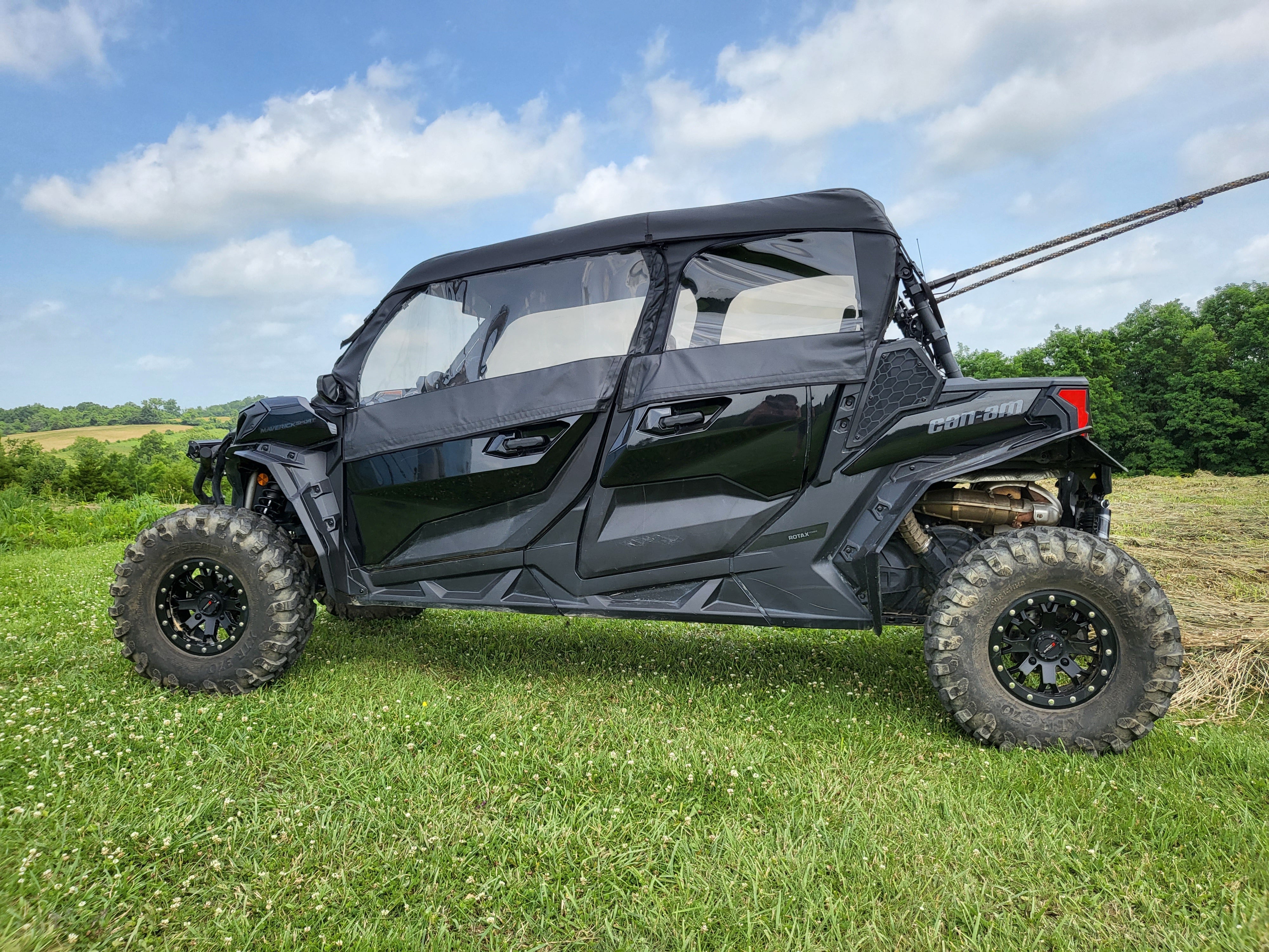 Can-Am Maverick Sport Max - Full Cab Enclosure For Hard Windshield