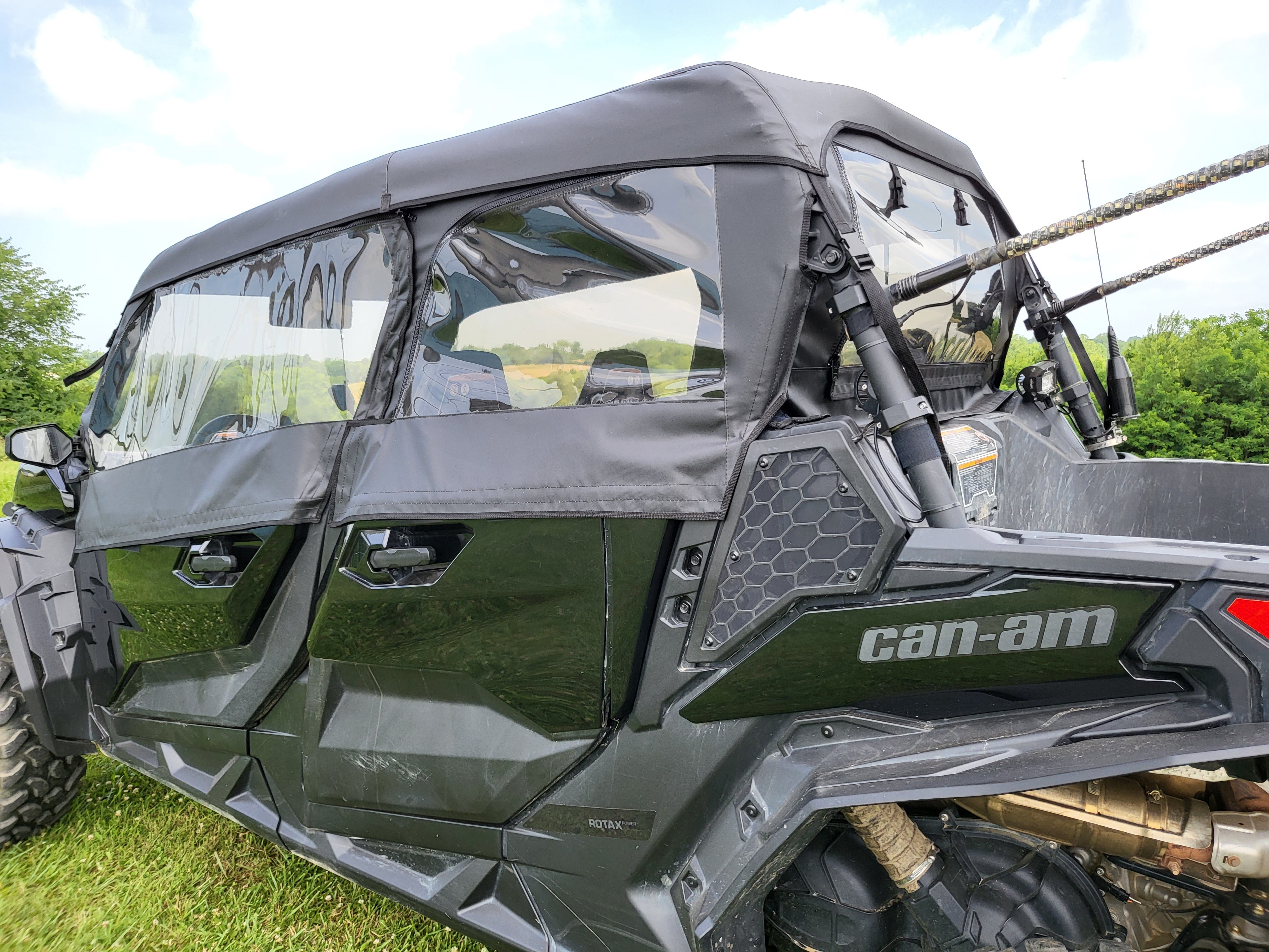 Can-Am Maverick Sport Max - Full Cab Enclosure For Hard Windshield