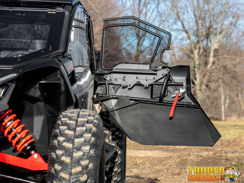  SUNPIE Door Bags Compatible with Can am Maverick X3 Front Upper  Door 2017 2018 2019 2020 2021 2022 2023 2024 All Models, Can Am Maverick X3  Accessories Front-Upper-Storage-Bags with Cup Holder : Everything Else