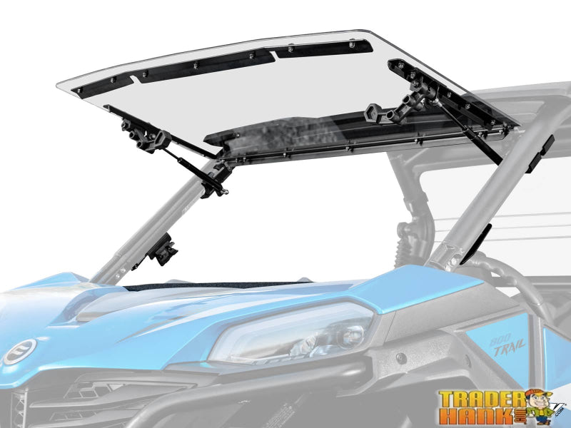 CFMOTO ZForce 800 Trail Scratch-Resistant Flip Windshield | Free shipping