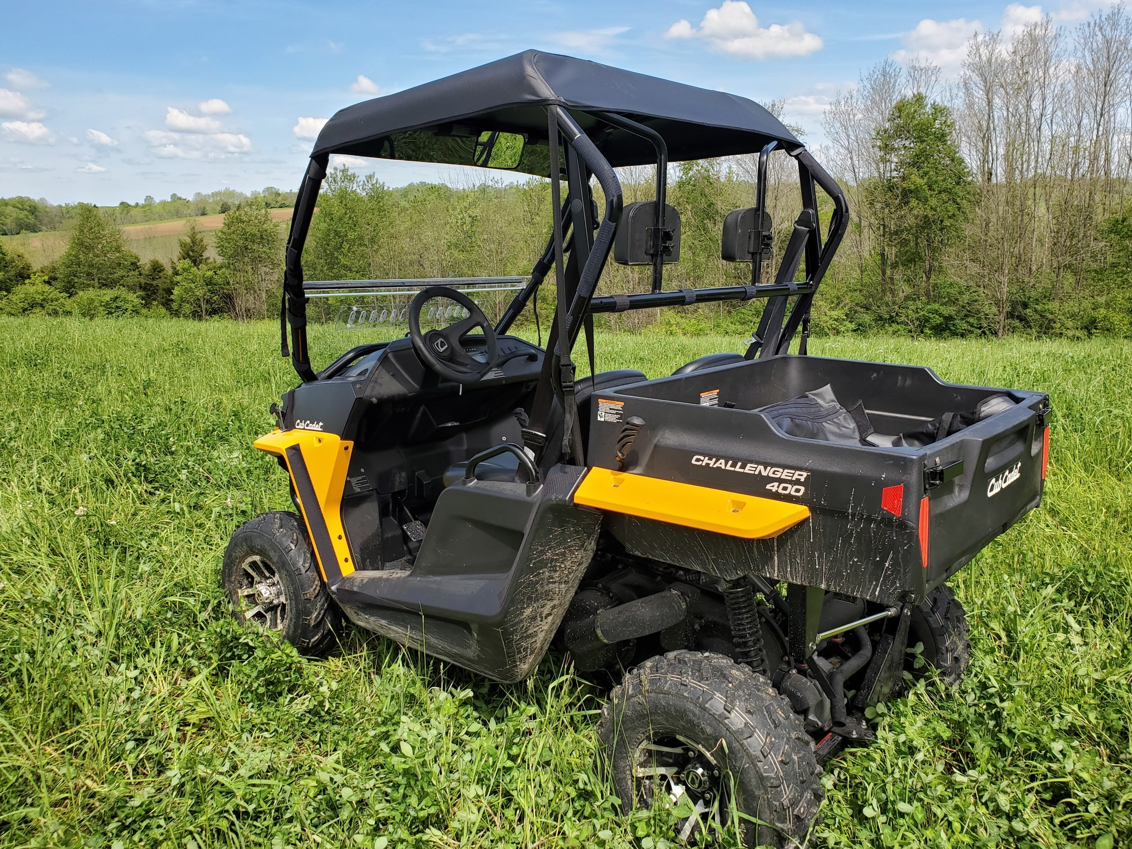 Cub Cadet Challenger 400 - Soft Top for Hard Windshield