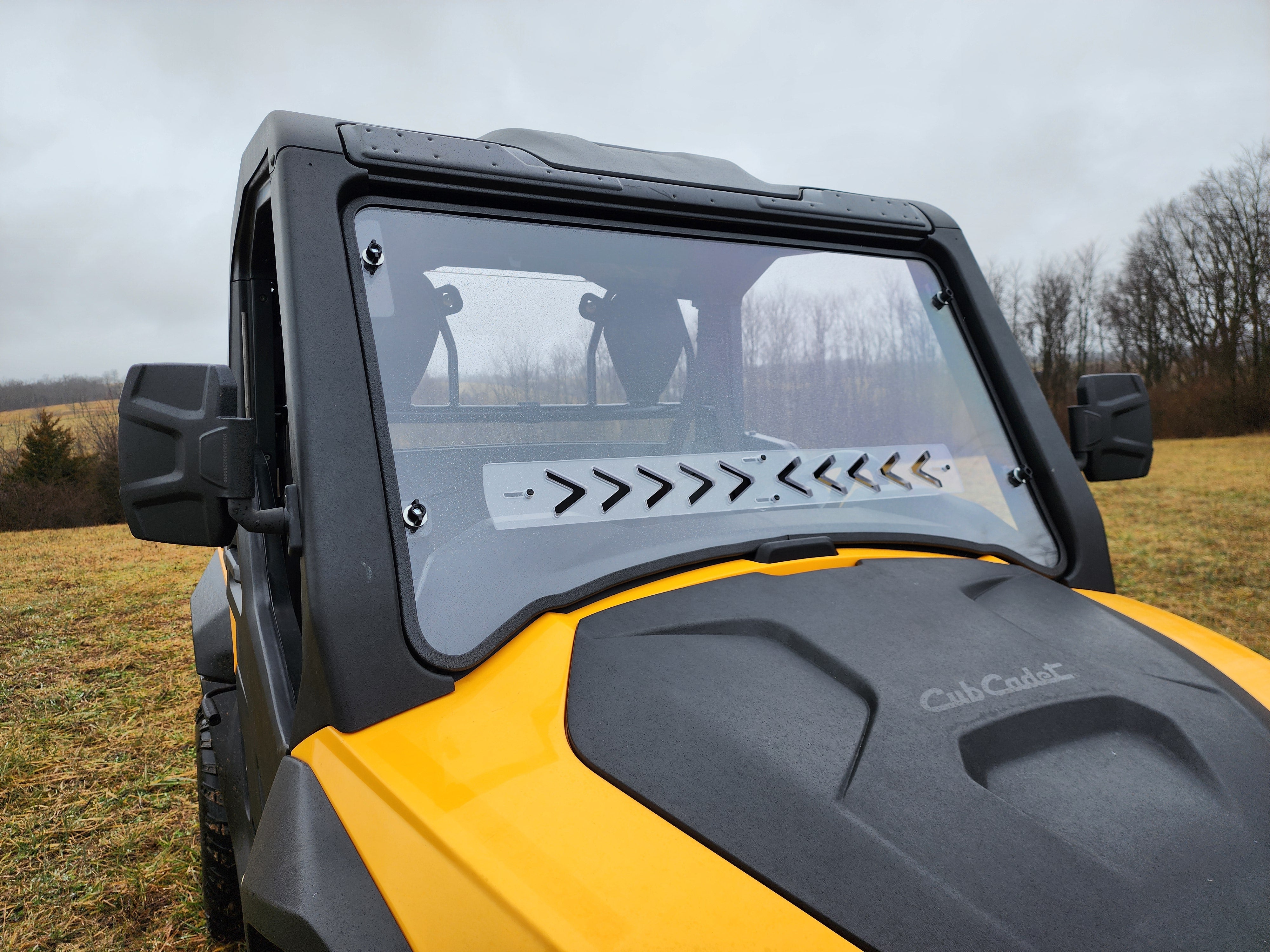 Cub Cadet Challenger MX550/750 - 1 Pc Windshield with Optional Scratch-Resistant Coating and Vents