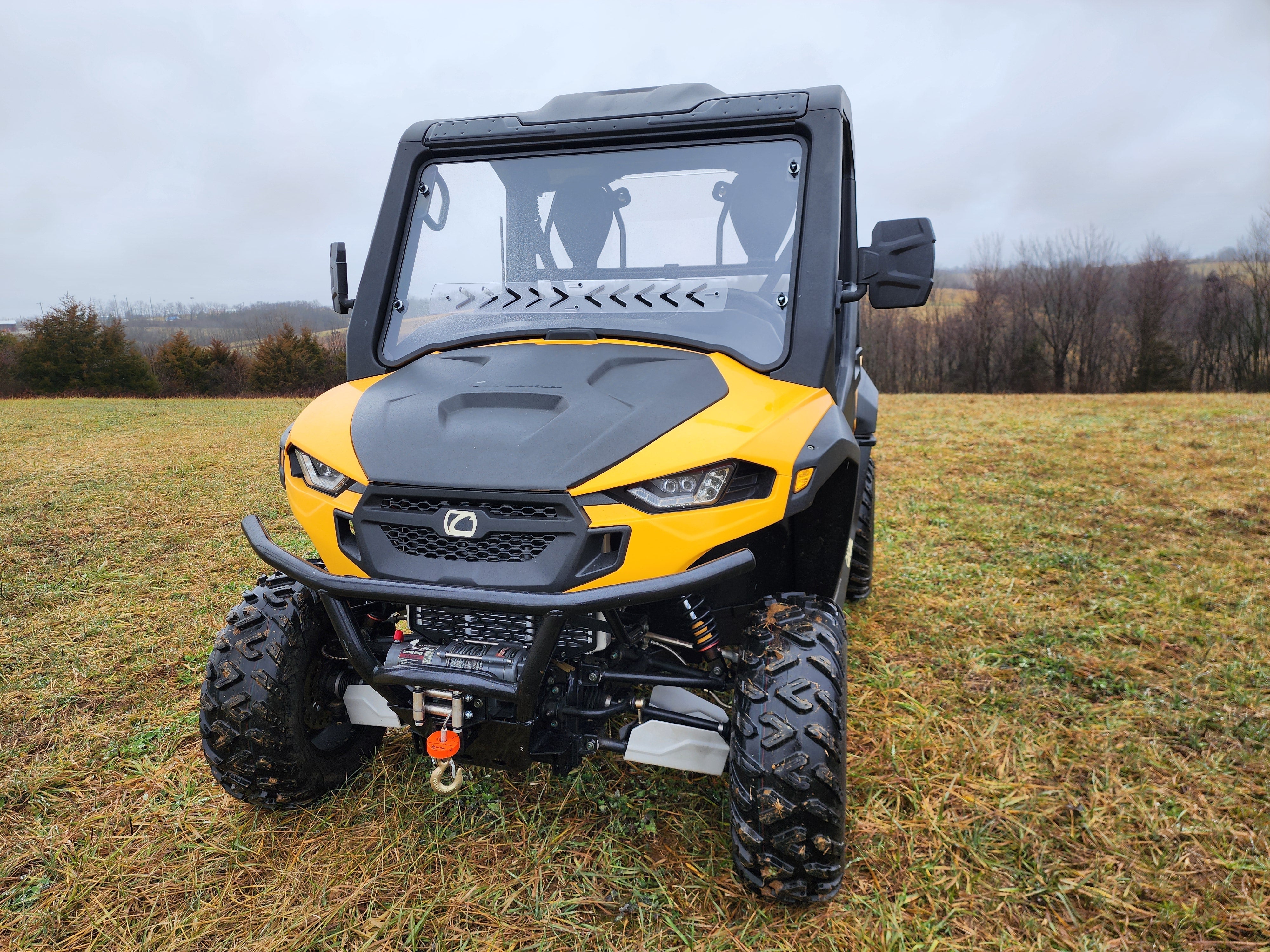 Cub Cadet Challenger MX550/750 - 1 Pc Windshield with Optional Scratch-Resistant Coating and Vents