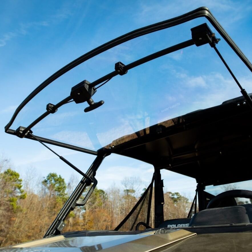 Polaris Ranger 1000 Velocity Flip Up Front Windshield 2020-2022 | UTV Accessories - Free shipping