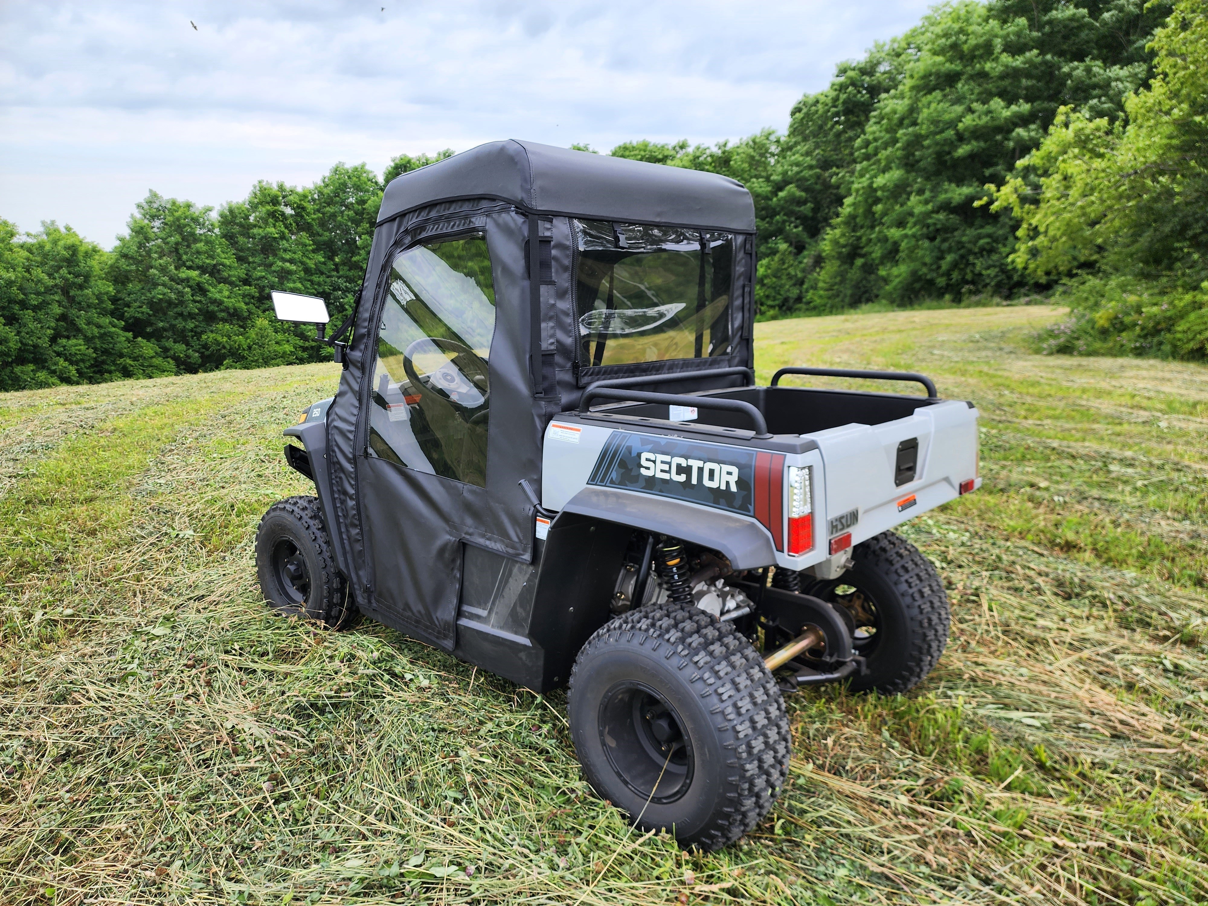 HiSun Sector 250 - Full Cab Enclosure for Hard Windshield