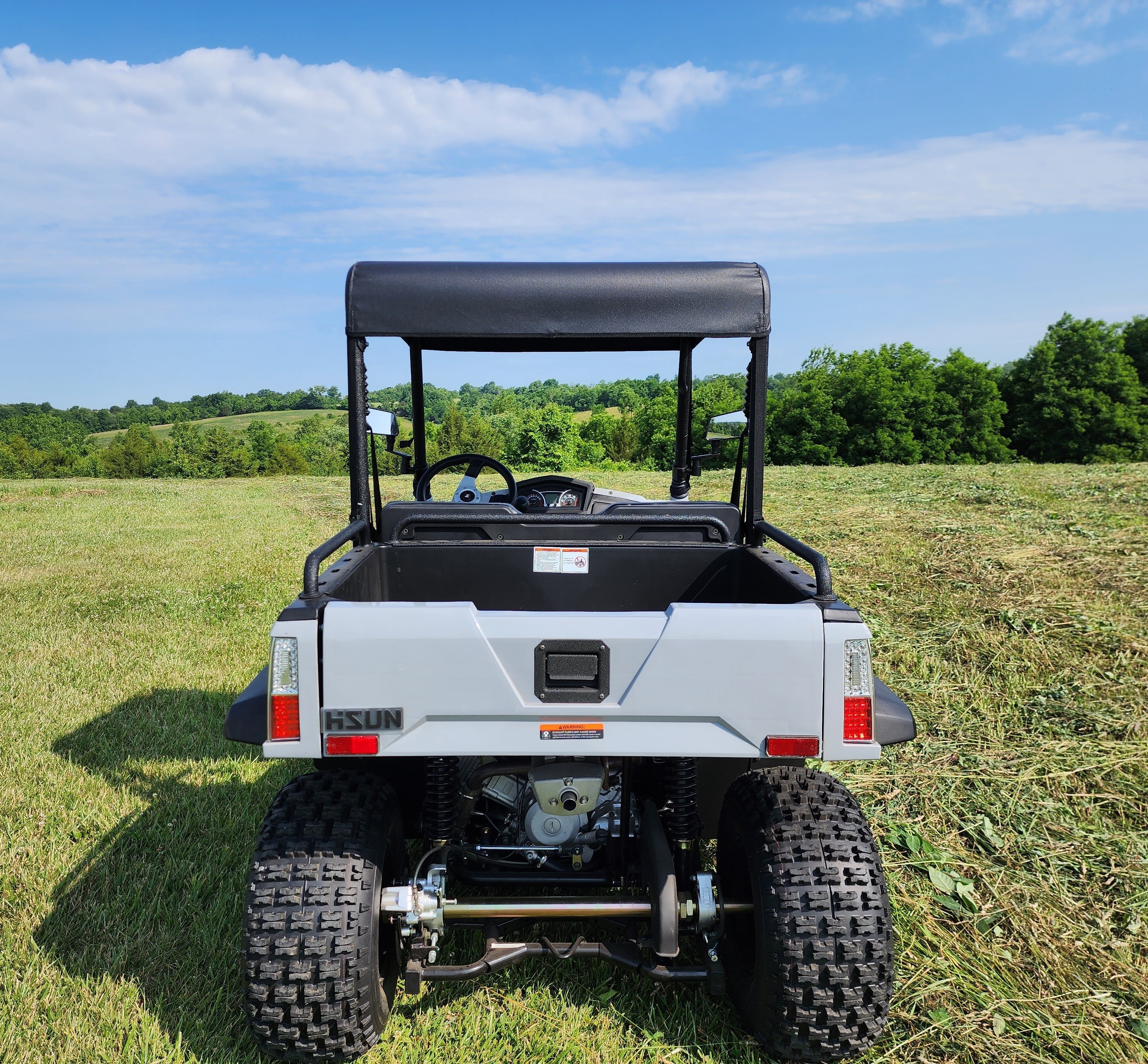 HiSun Sector 250 - Soft Top for Hard Windshield