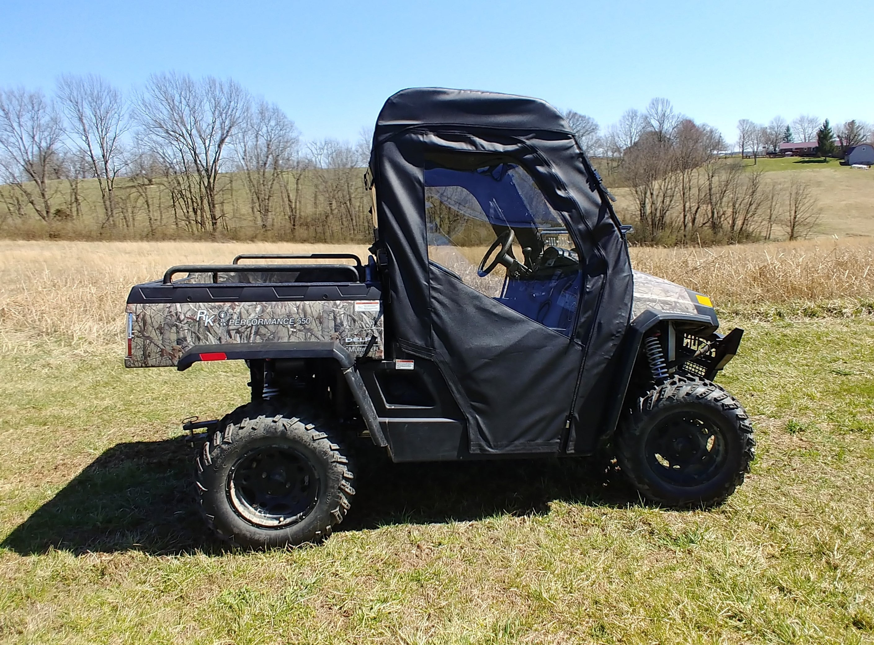 HiSun Sector 550/750 - Full Cab Enclosure for Hard Windshield (Full Doors)