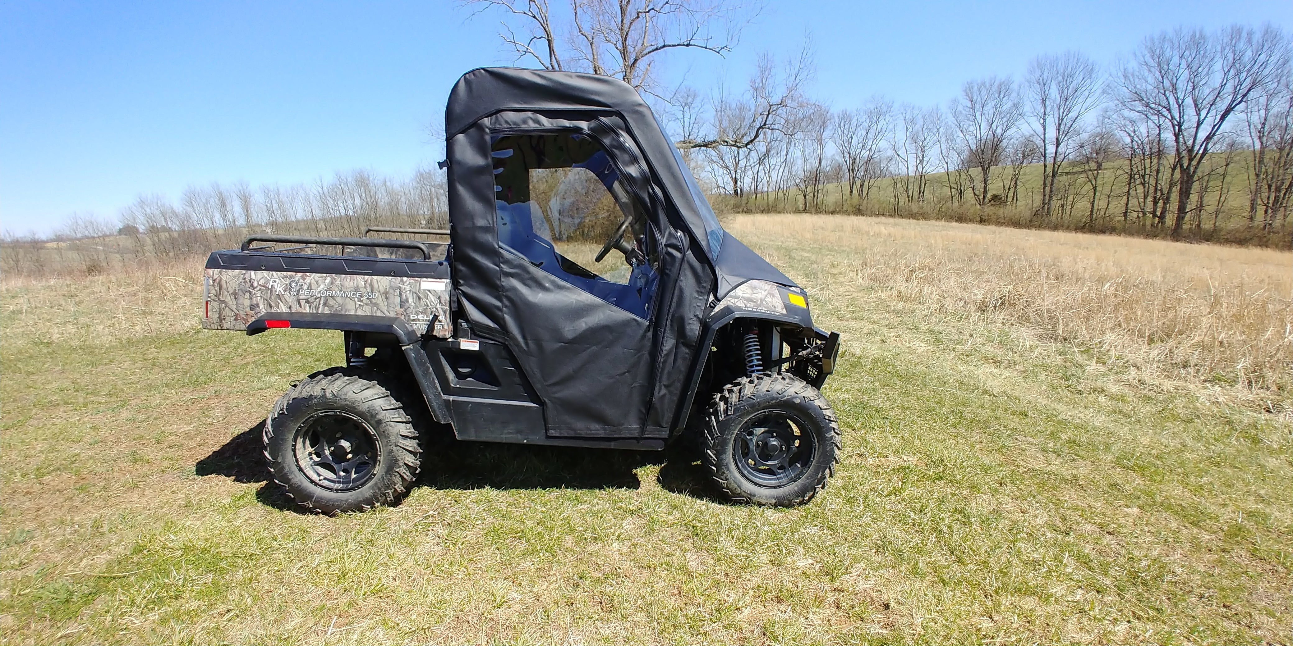 HiSun Sector 550/750 - Full Cab Enclosure with Vinyl Windshield (Full Doors)