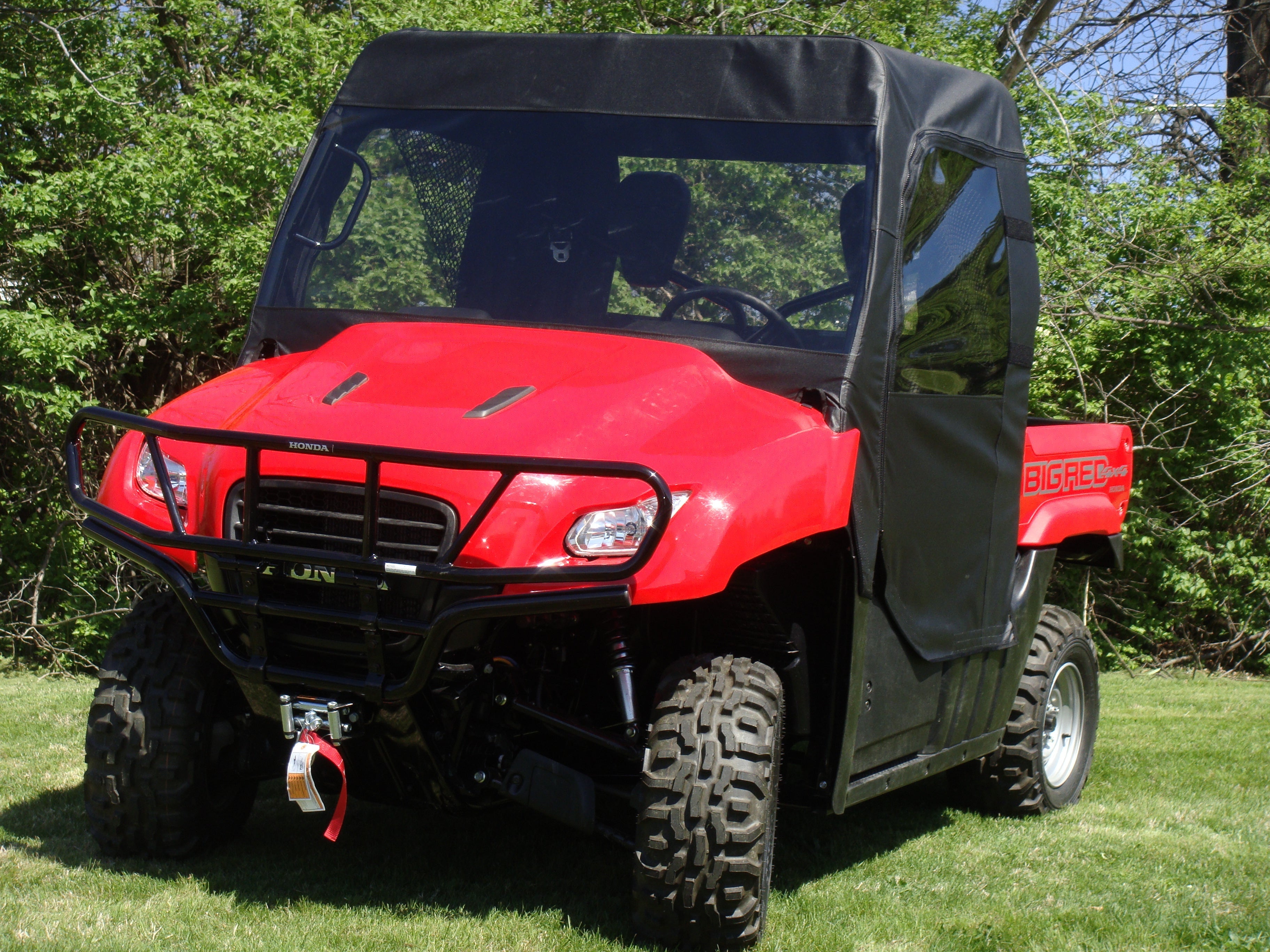 Honda Big Red - Full Cab Enclosure with Vinyl Windshield