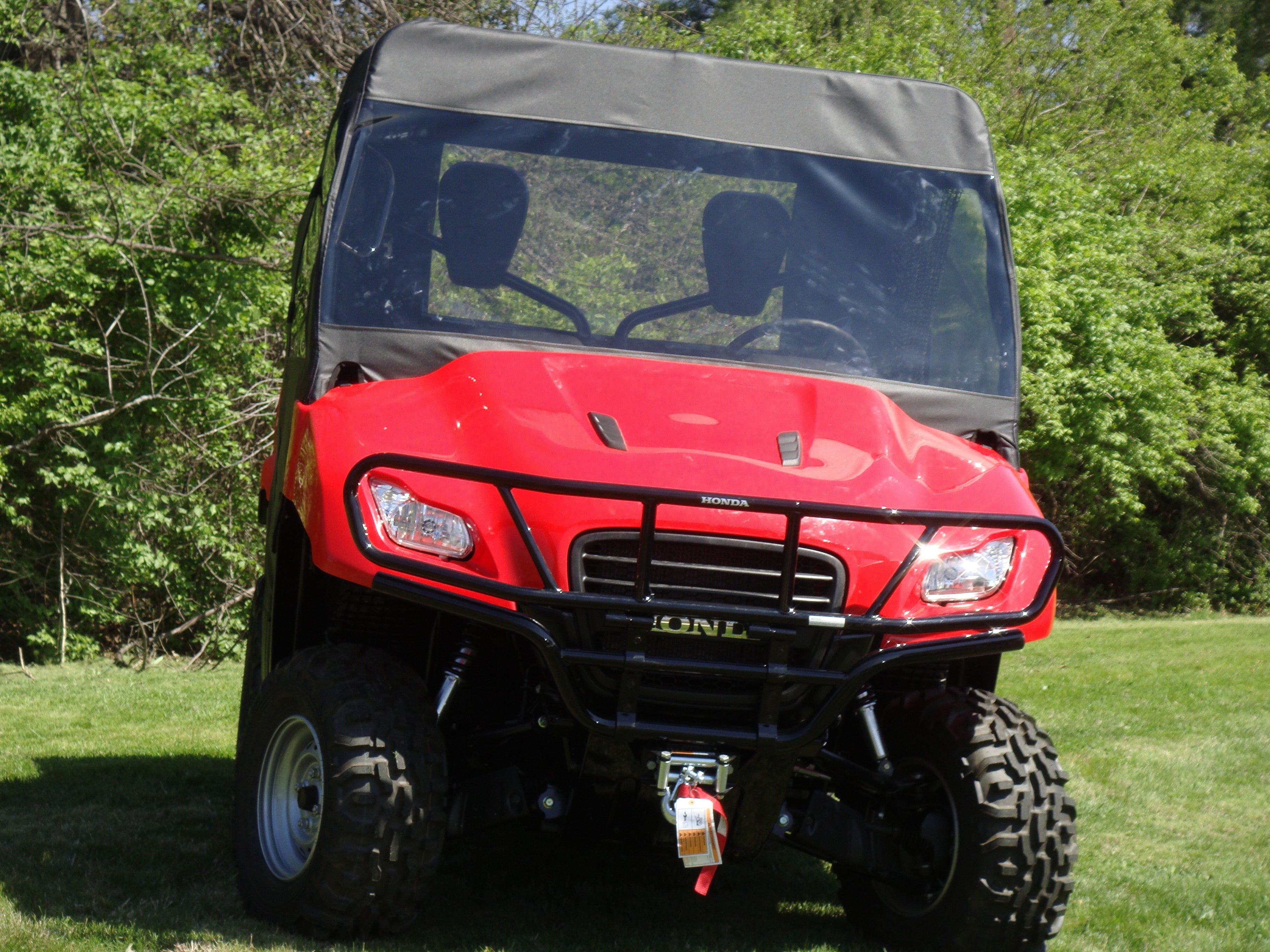 Honda Big Red - Full Cab Enclosure with Vinyl Windshield