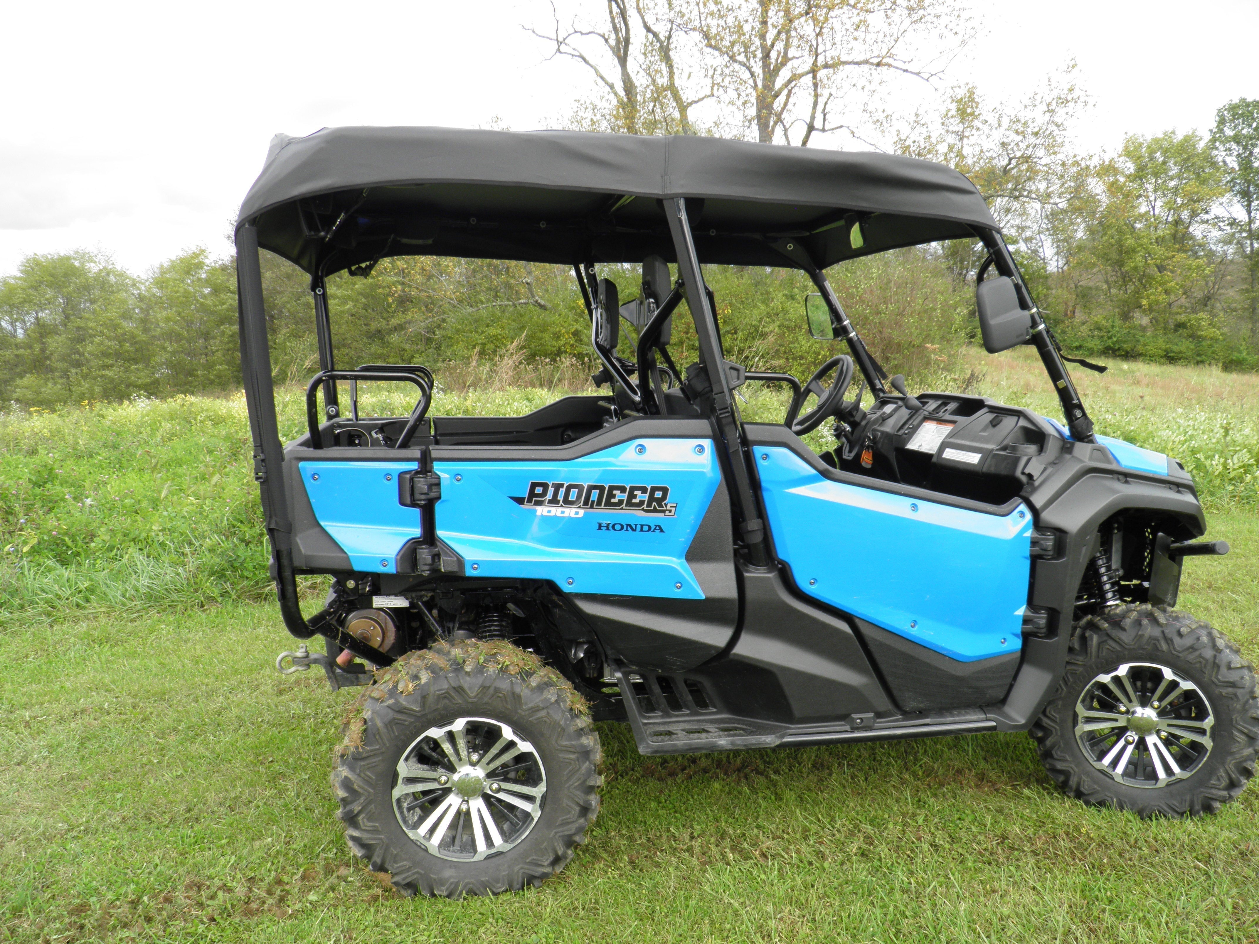 Honda Pioneer 1000-5 - Soft Top for Hard Windshield