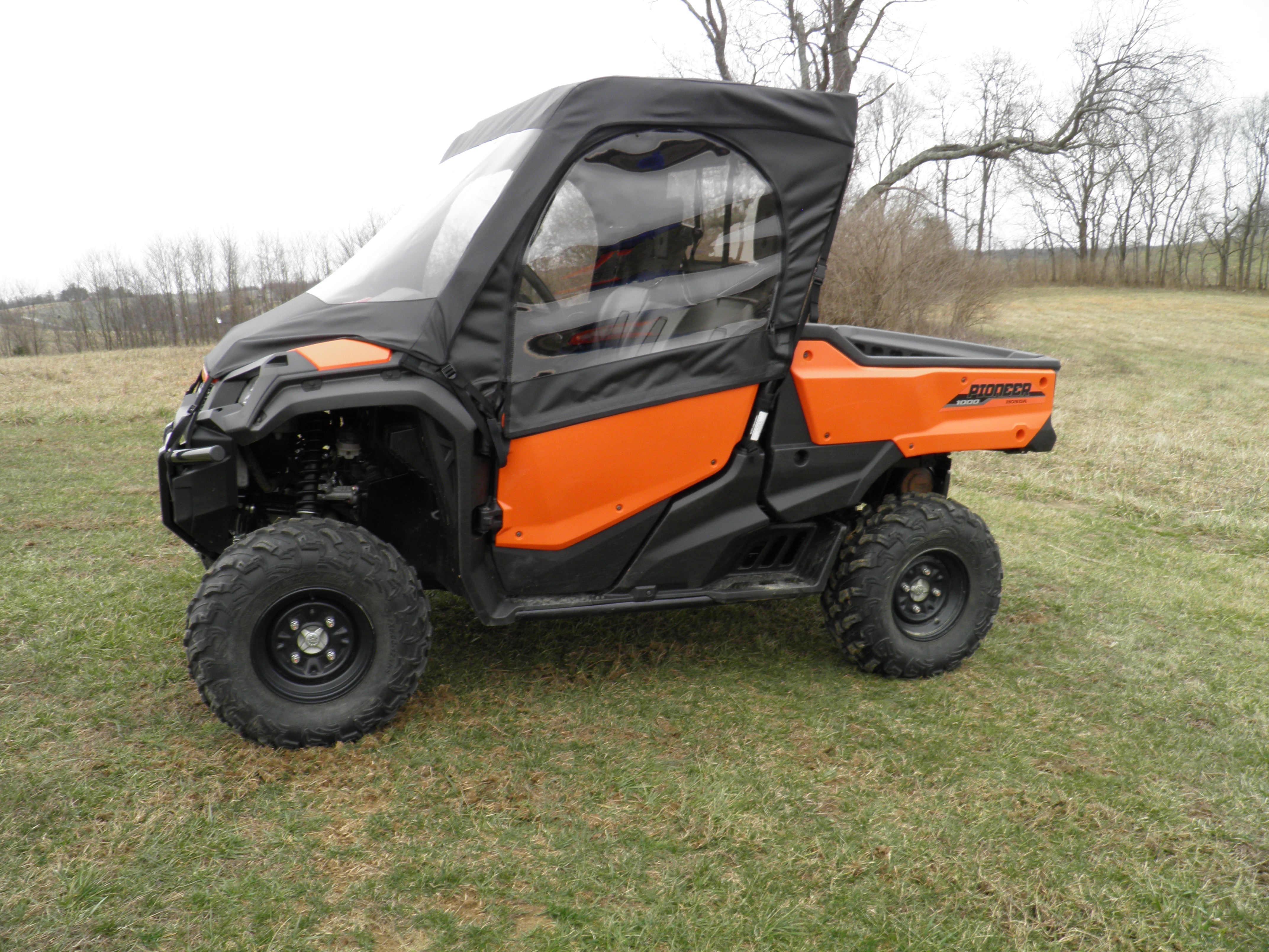 Honda Pioneer 1000 - Full Cab Enclosure with Vinyl Windshield