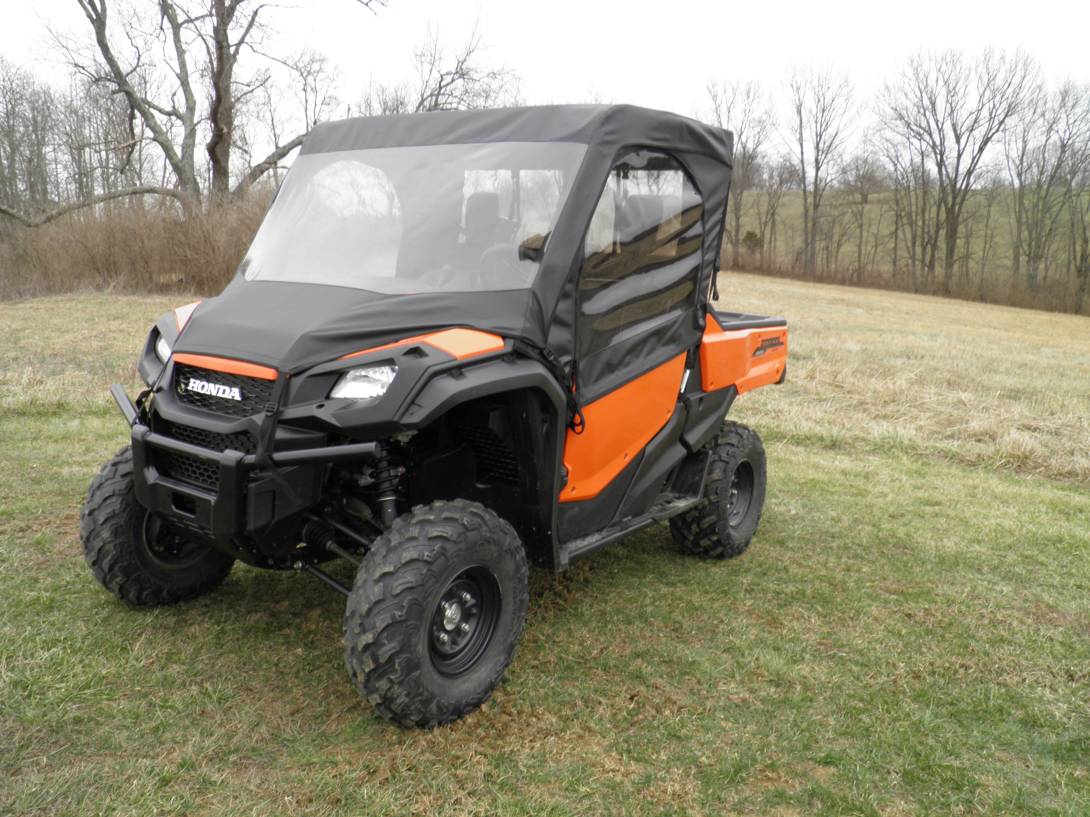 Honda Pioneer 1000 - Full Cab Enclosure with Vinyl Windshield