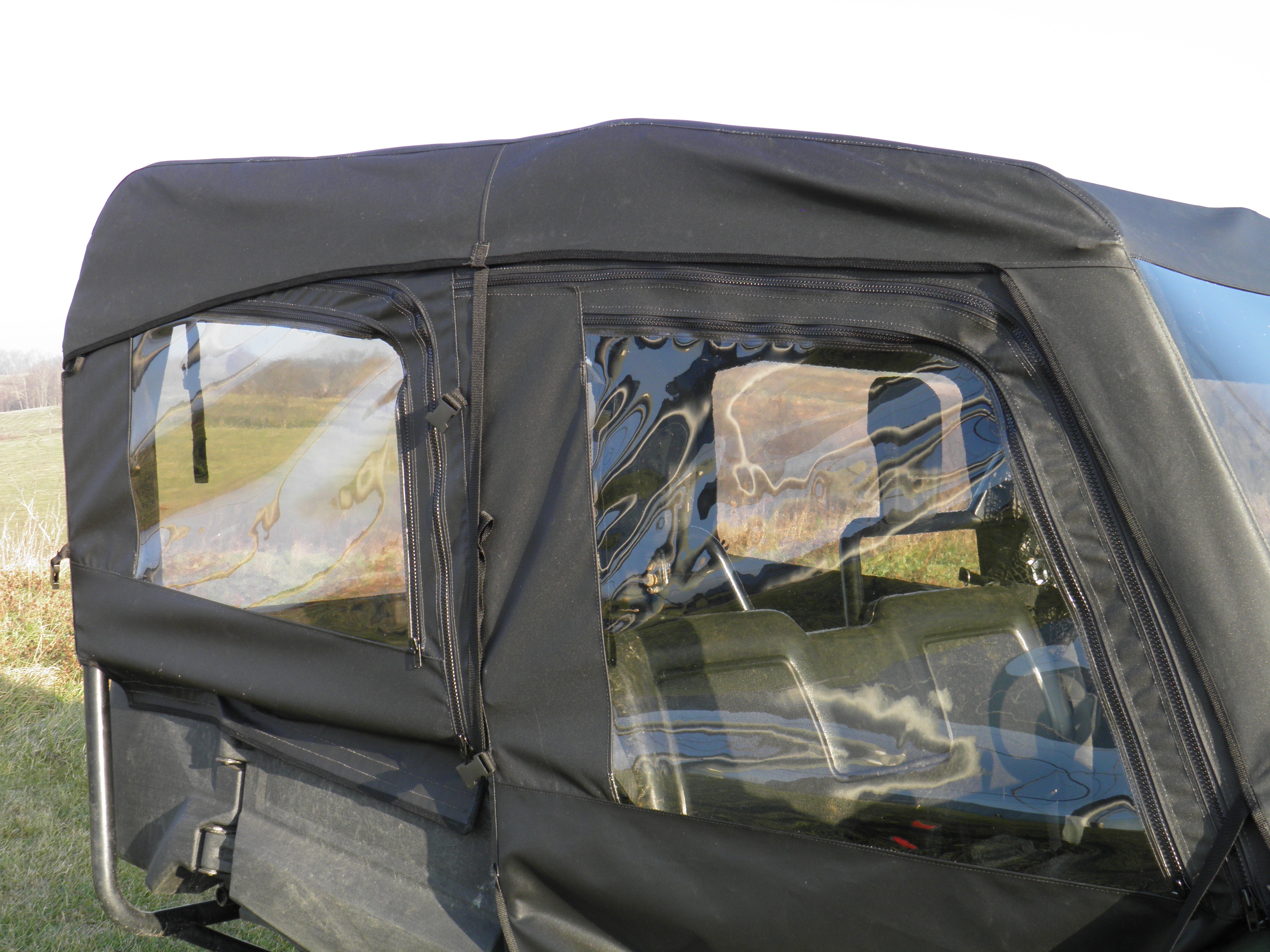 Honda Pioneer 700 4-Seater - Full Cab Enclosure with Vinyl Windshield