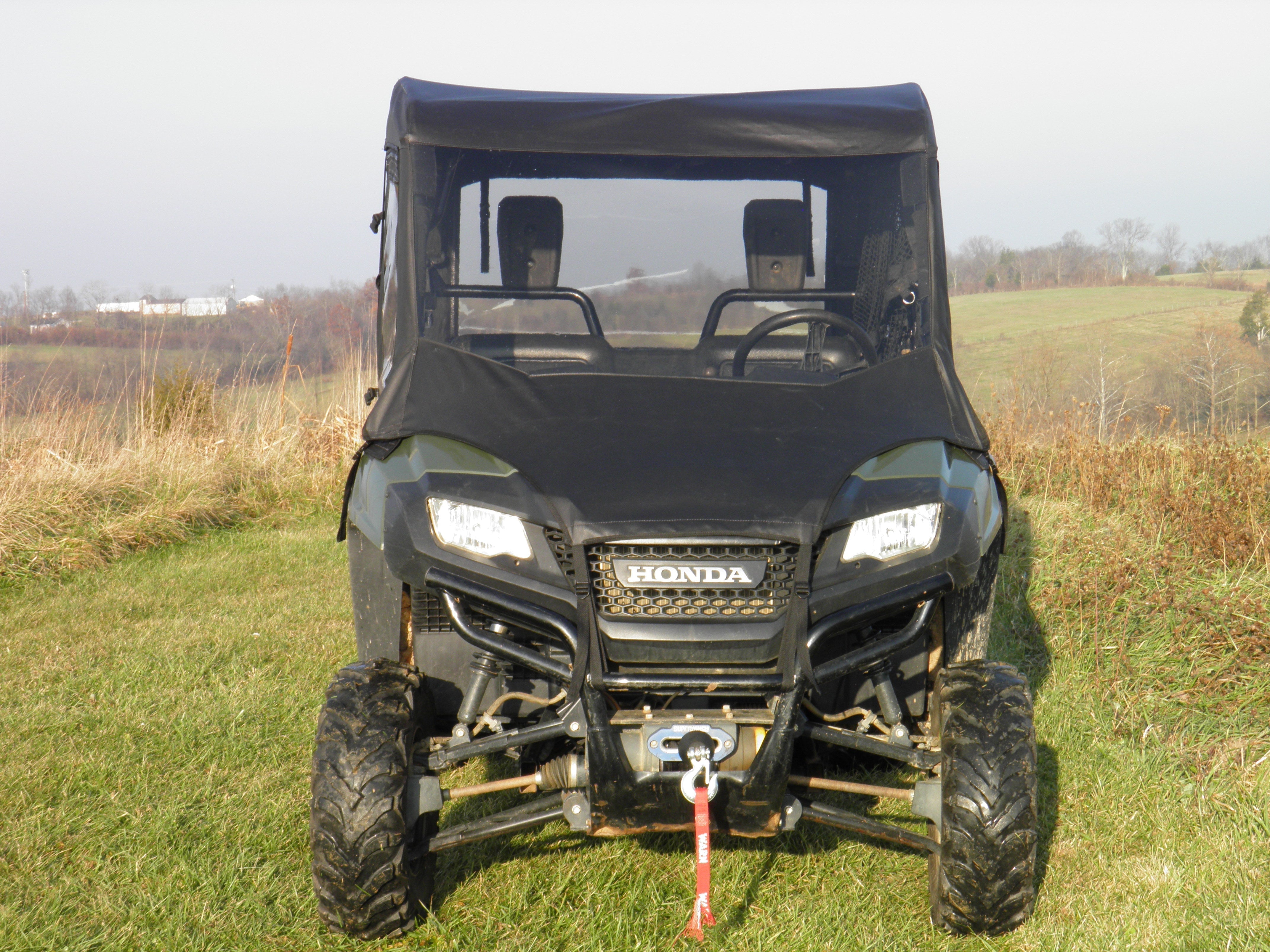 Honda Pioneer 700 4-Seater - Full Cab Enclosure with Vinyl Windshield