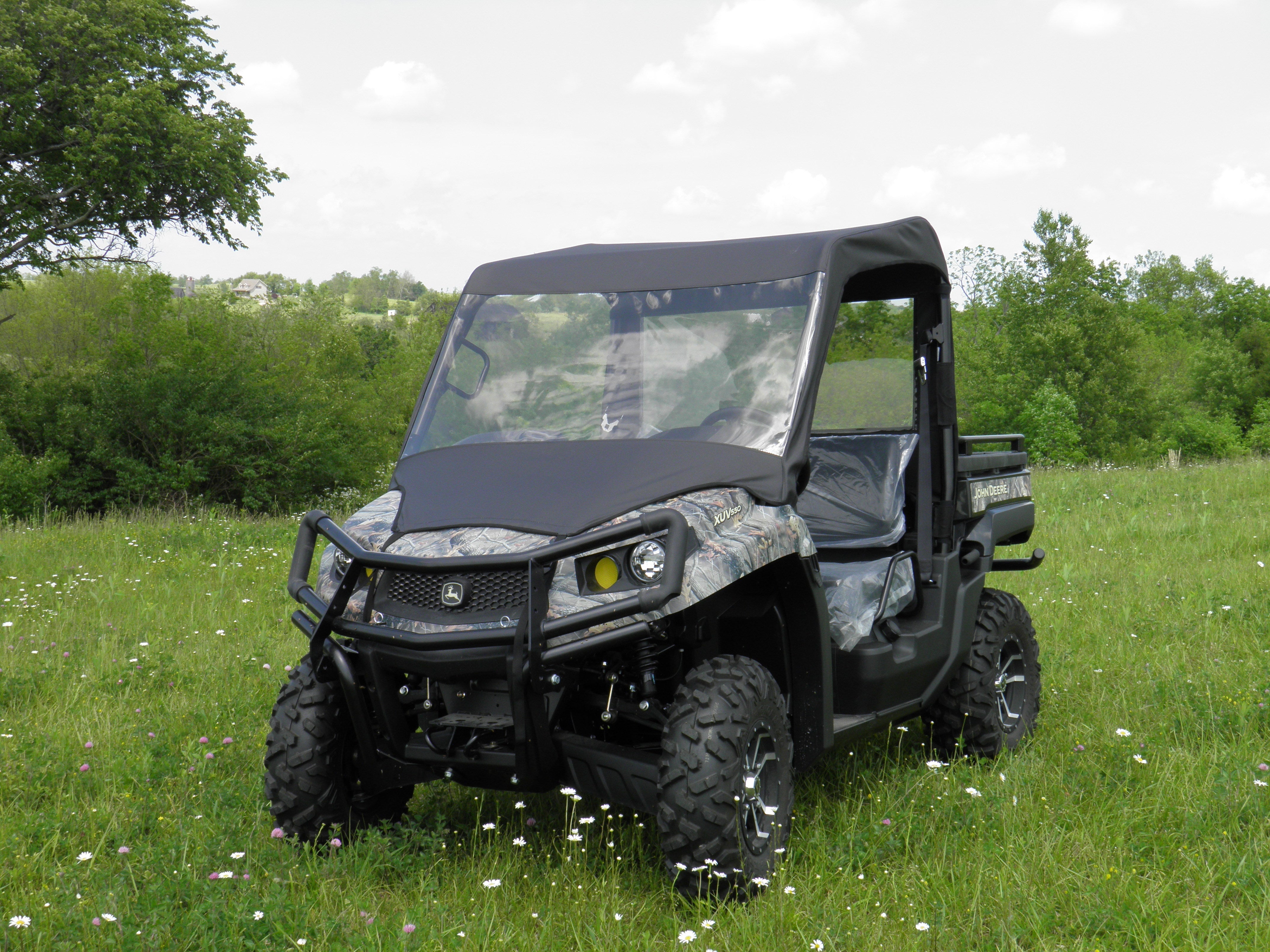 John Deere Gator 550/560/590 - Vinyl Windshield/Top Combo